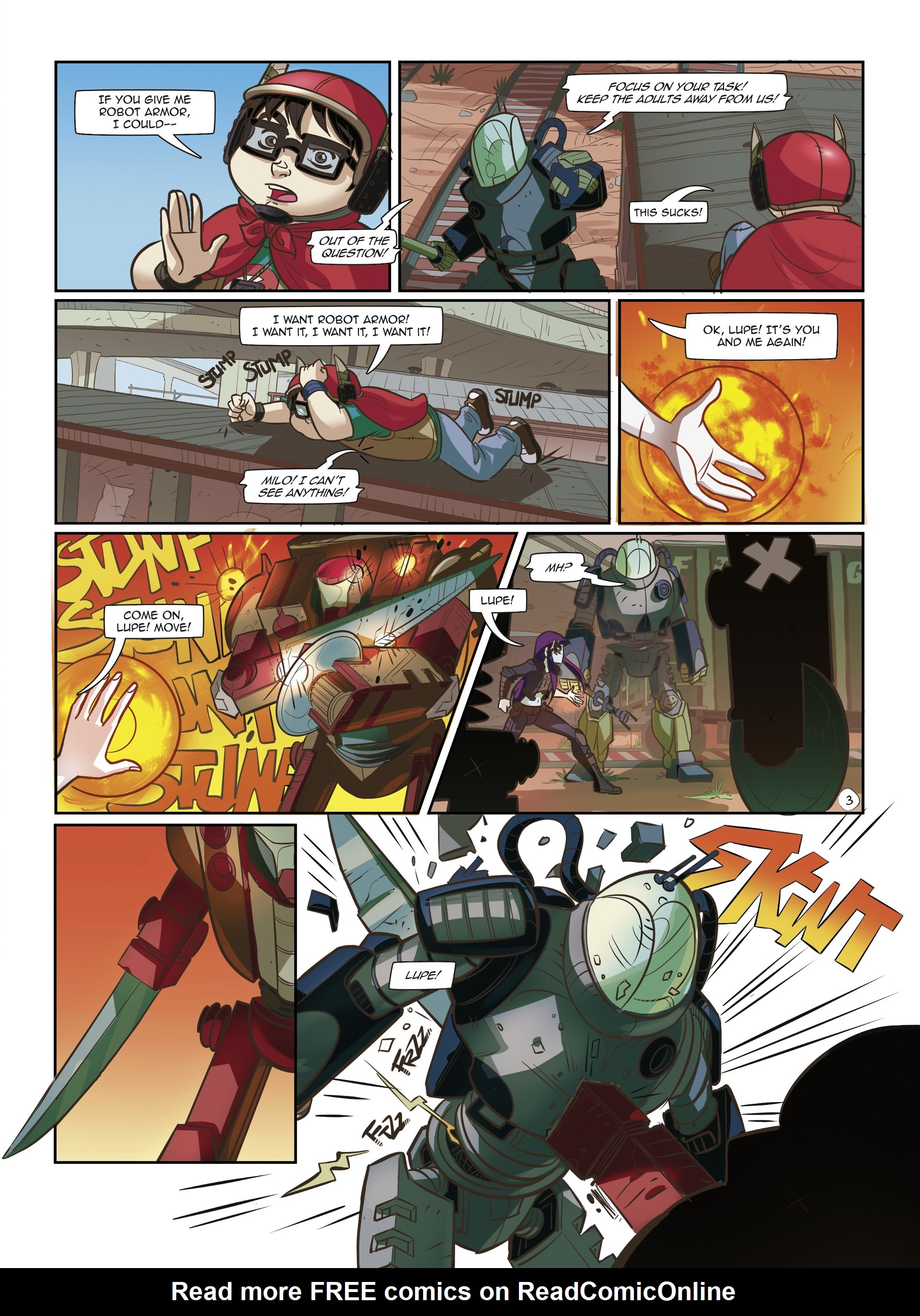 Read online Magic 7 comic -  Issue #3 - 6