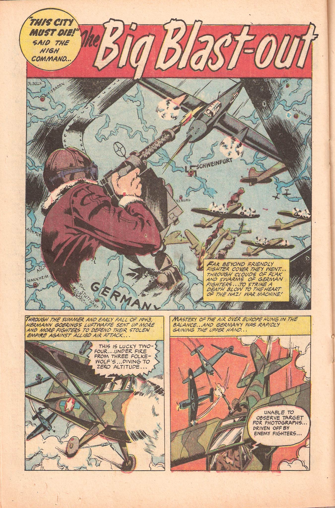 Read online War Birds (1952) comic -  Issue #1 - 20