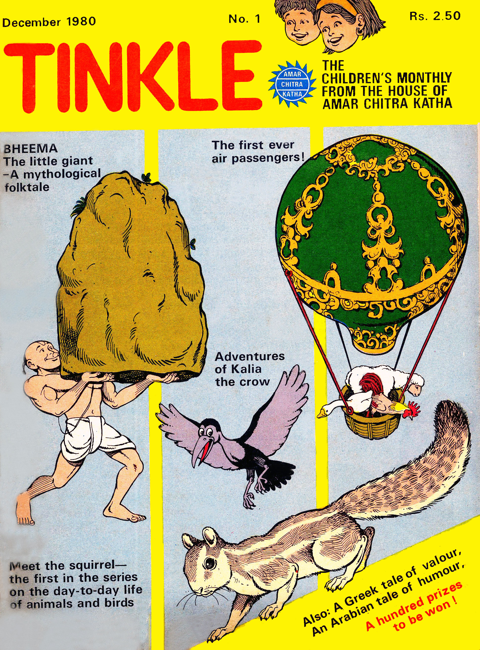 Read online Tinkle comic -  Issue #1 - 1
