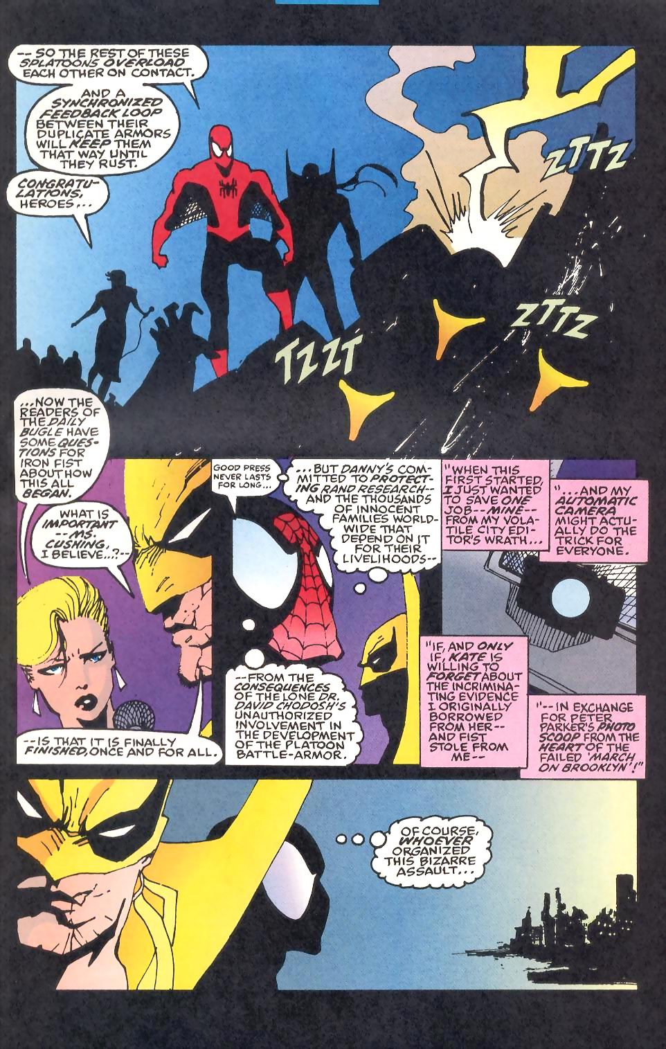 Read online Spider-Man (1990) comic -  Issue #43 - Media Blitz - 20
