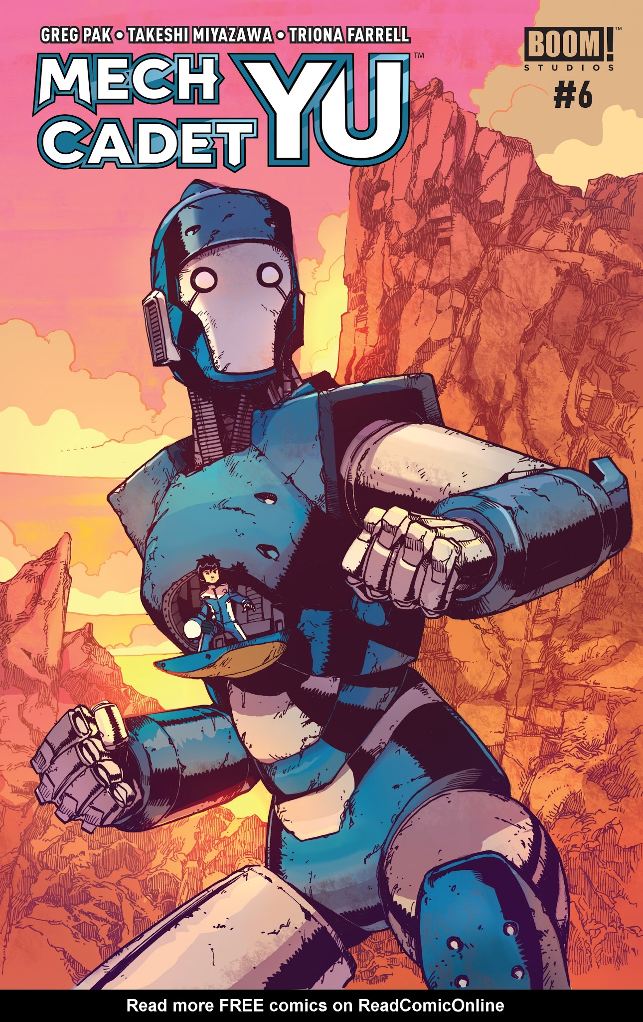 Read online Mech Cadet Yu comic -  Issue #6 - 1