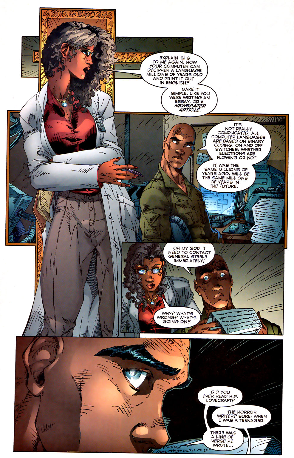 Read online Extinction Event comic -  Issue #1 - 20
