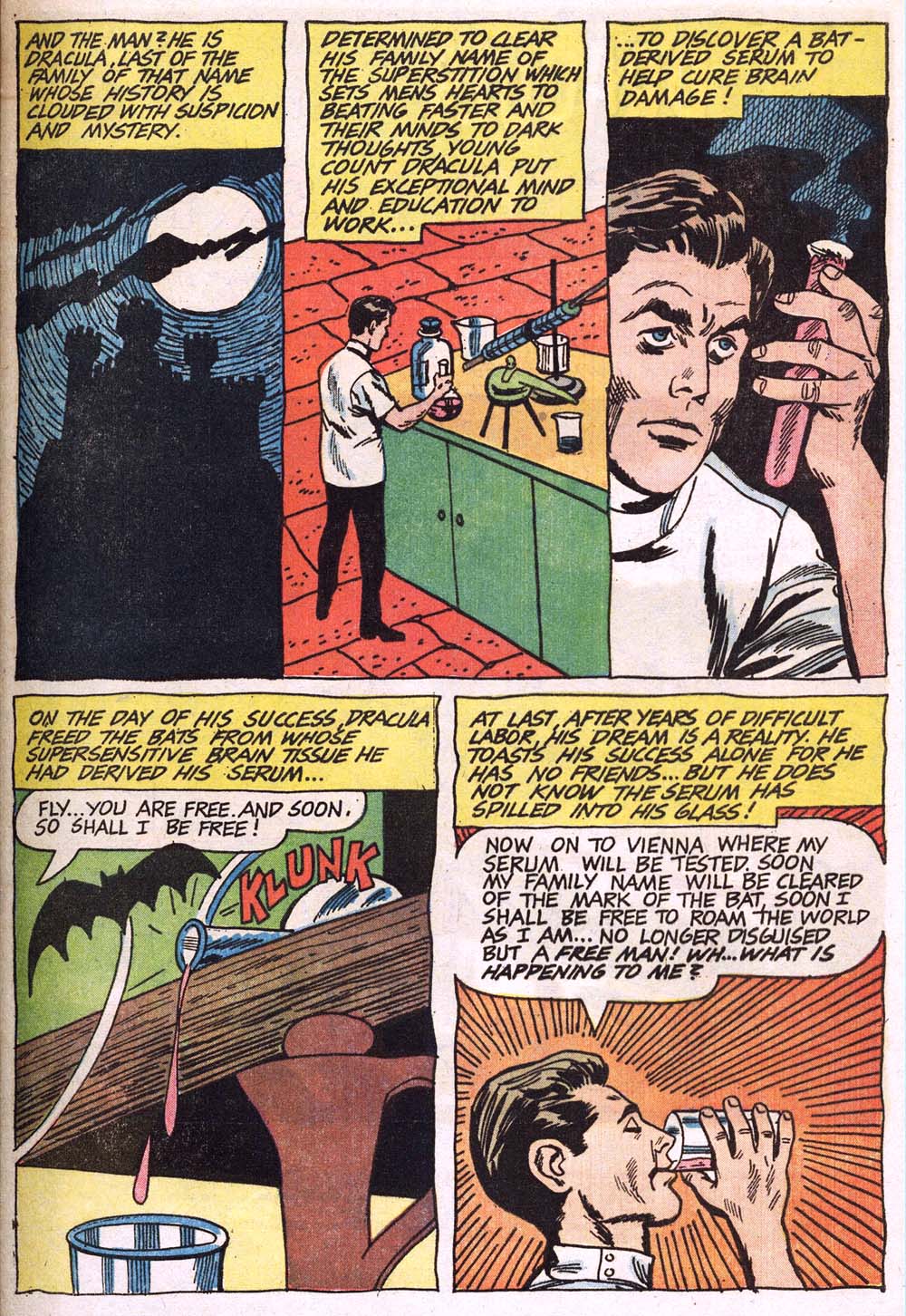 Read online Dracula (1962) comic -  Issue #3 - 4