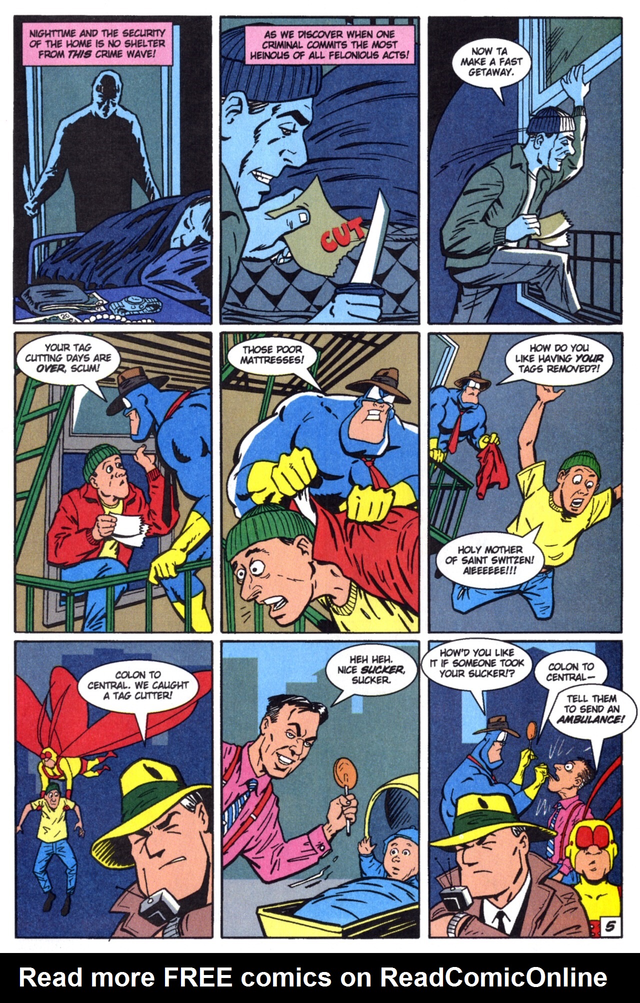 Read online The Tick's Golden Age Comic comic -  Issue #3 - 20