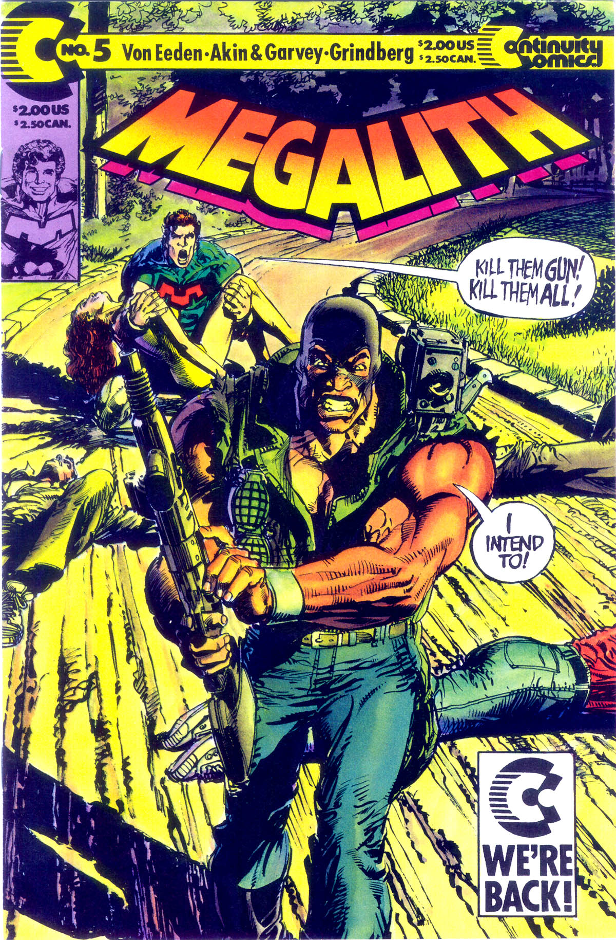 Read online Megalith comic -  Issue #5 - 1
