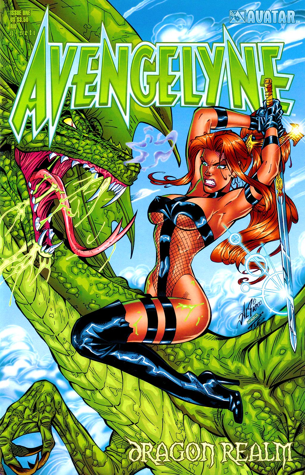 Read online Avengelyne: Dragon Realm comic -  Issue #1 - 1