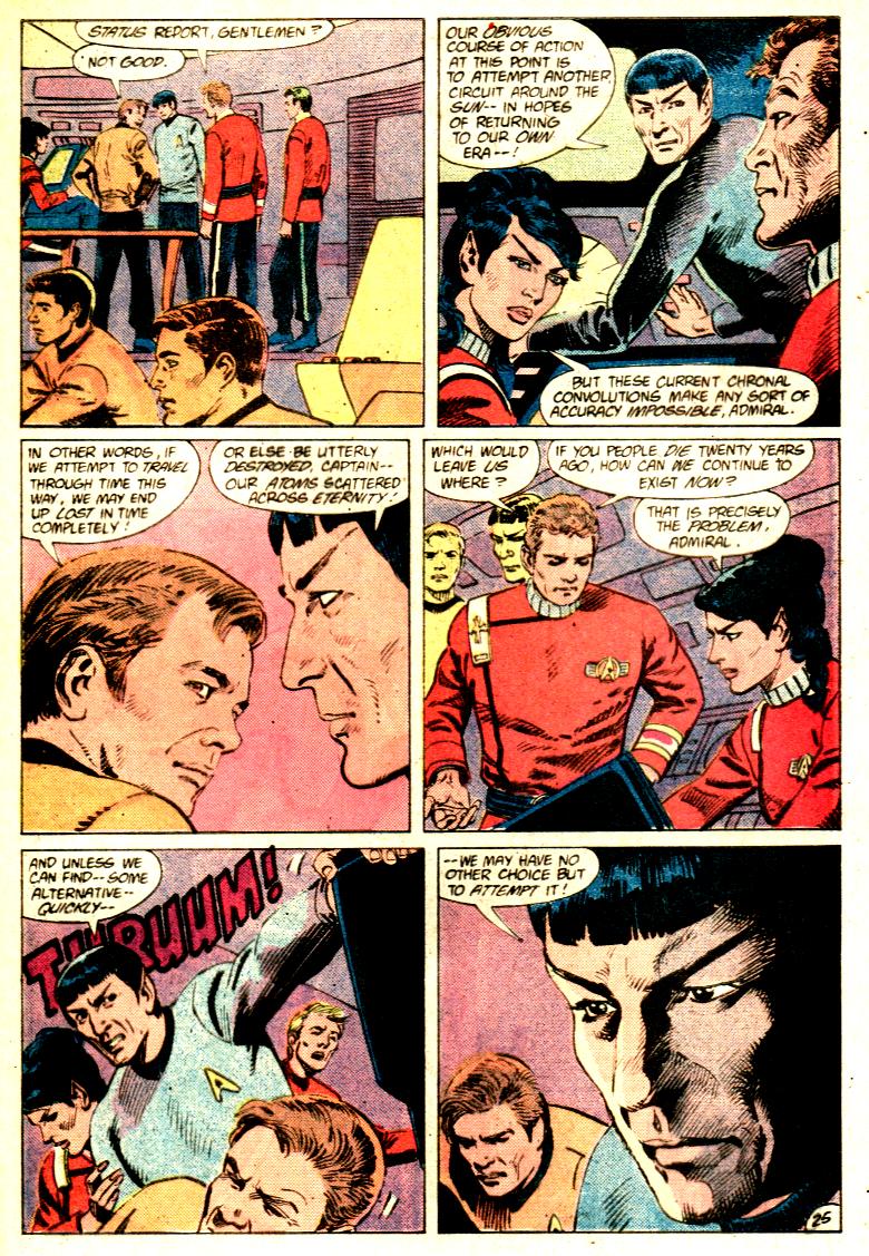 Read online Star Trek (1984) comic -  Issue #33 - 25