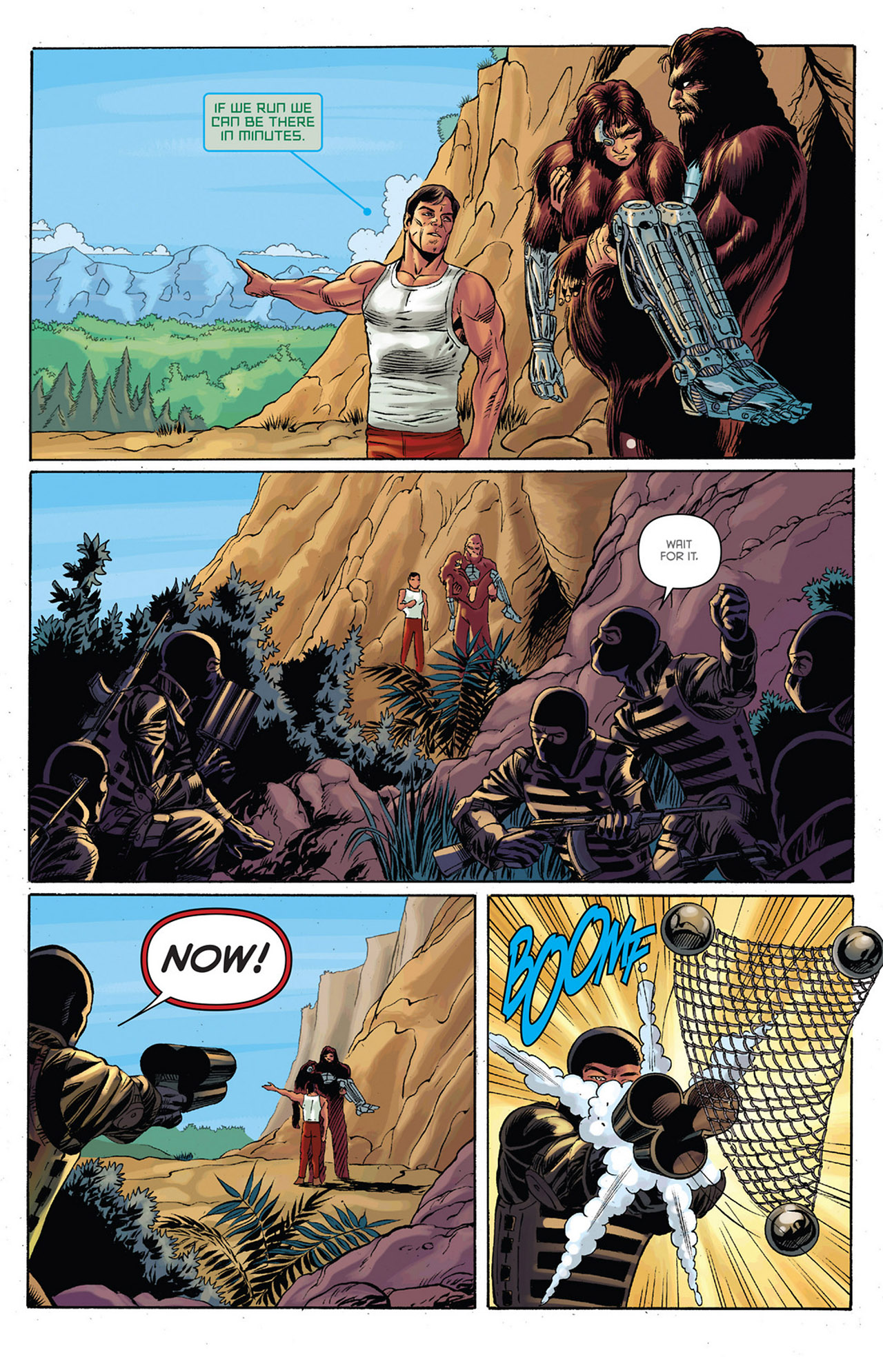 Read online Bionic Man comic -  Issue #13 - 22