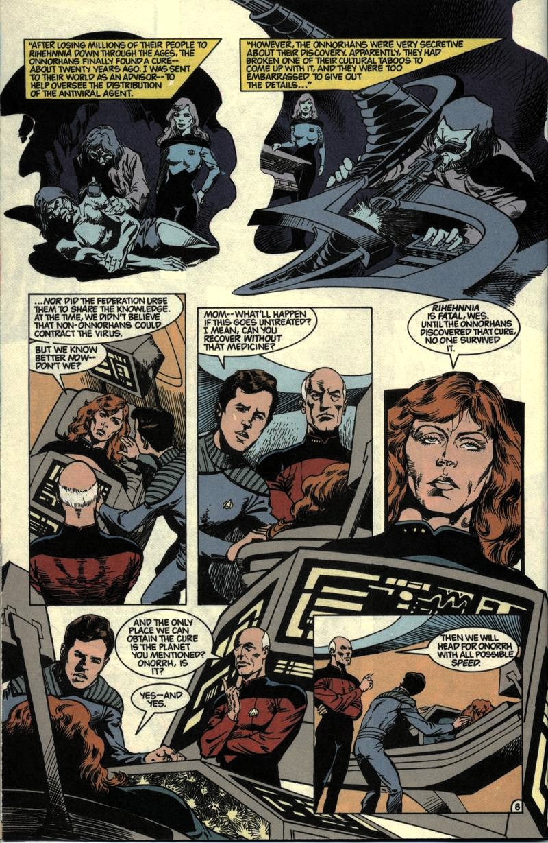 Read online Star Trek: The Next Generation (1989) comic -  Issue #9 - 9