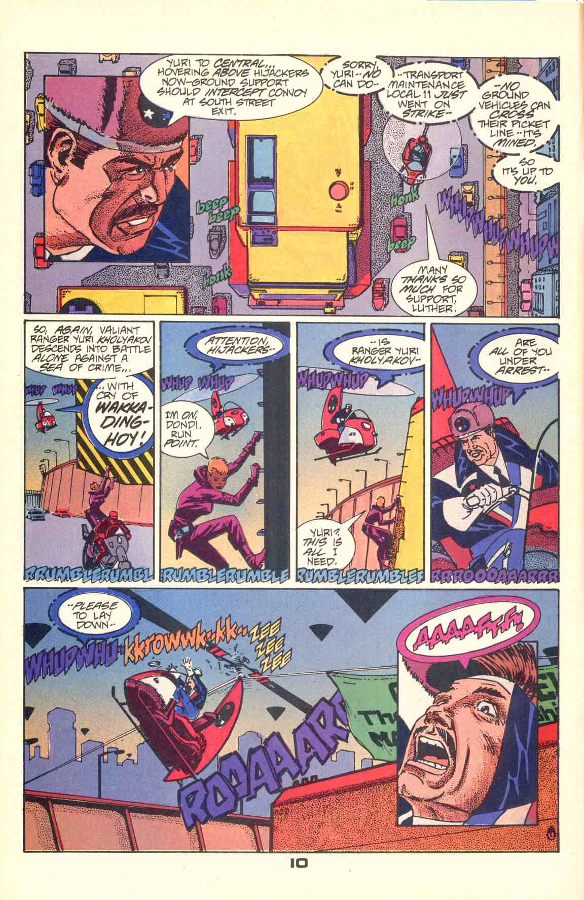 Read online Howard Chaykin's American Flagg comic -  Issue #4 - 12