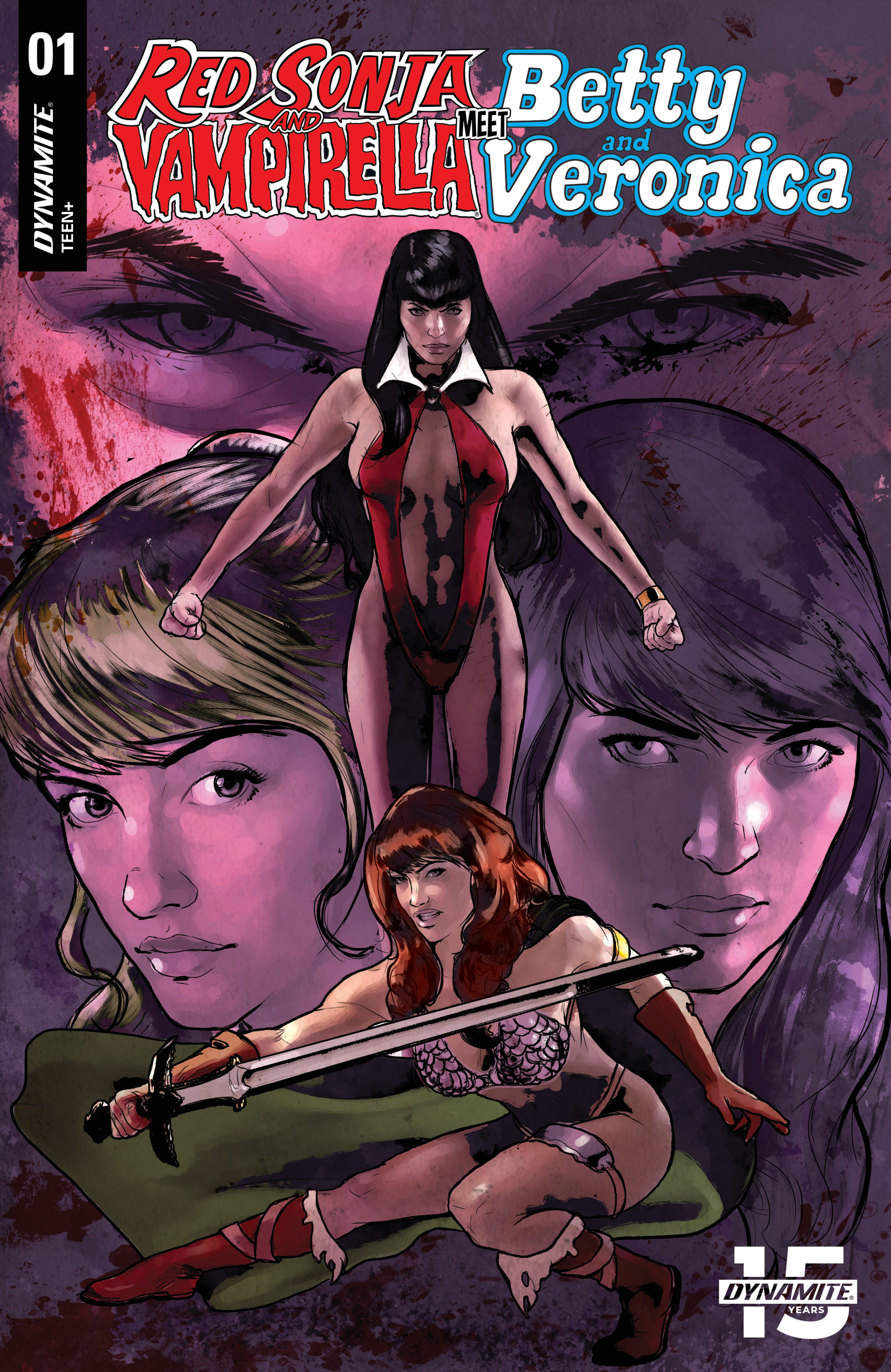 Read online Red Sonja and Vampirella Meet Betty and Veronica comic -  Issue #1 - 7