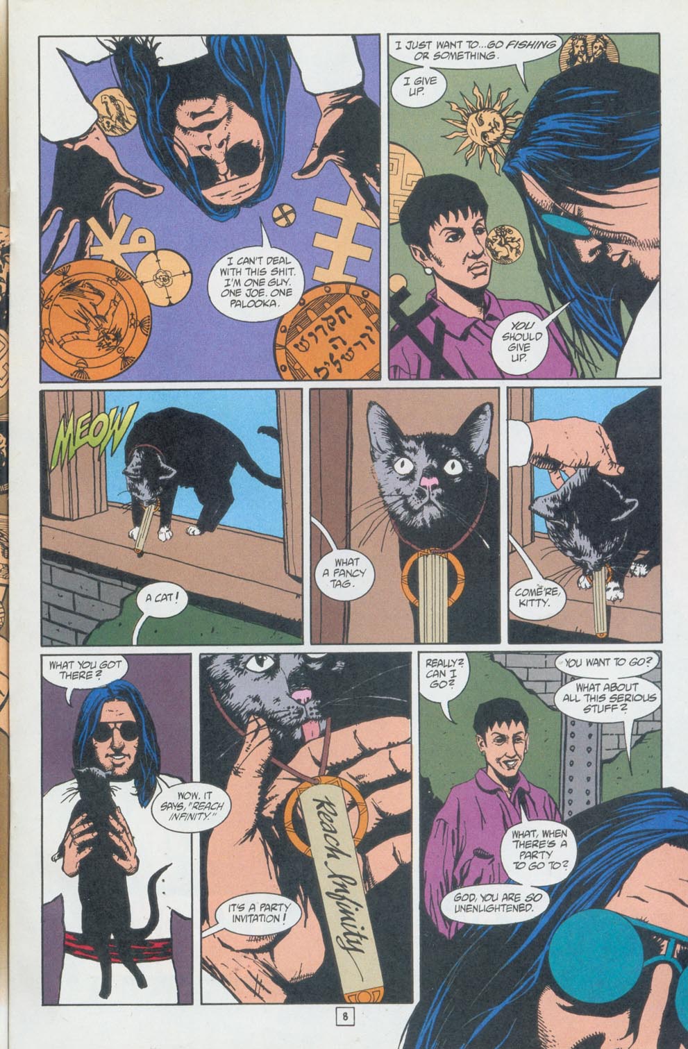 Read online Kid Eternity (1993) comic -  Issue #7 - 9