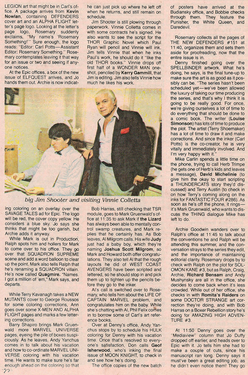 Read online Marvel Age comic -  Issue #35 - 23