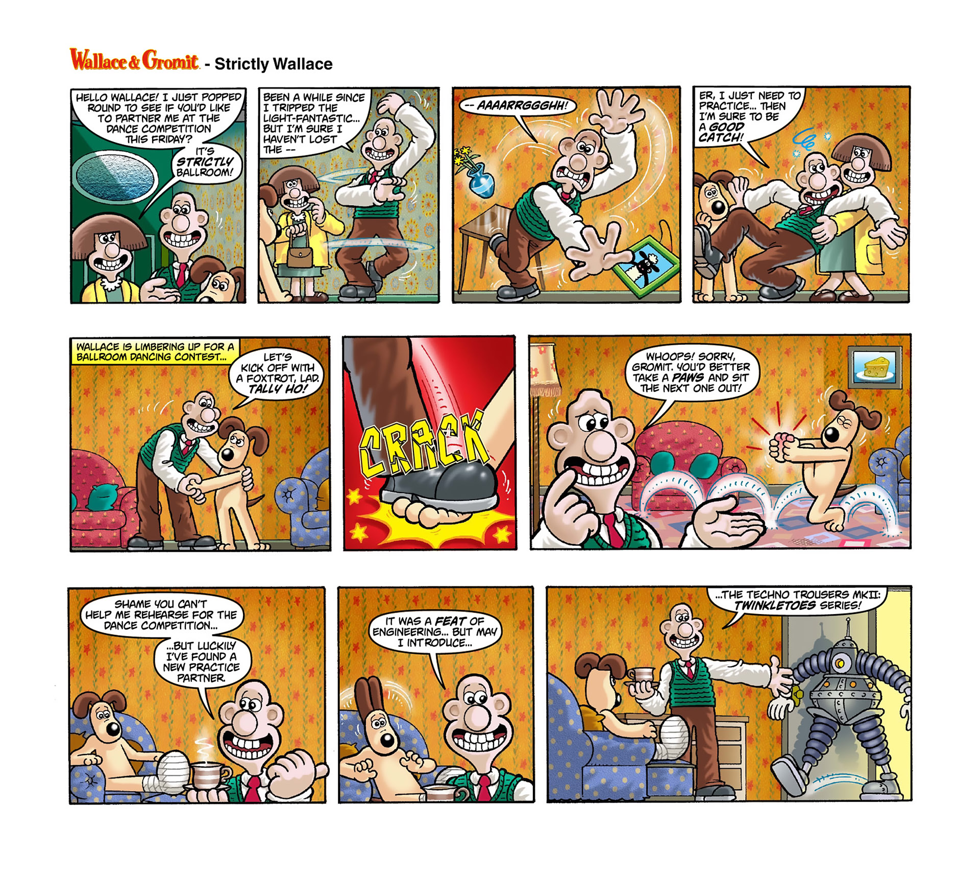 Read online Wallace & Gromit Dailies comic -  Issue #4 - 10
