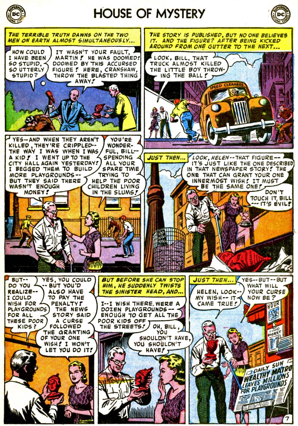 Read online House of Mystery (1951) comic -  Issue #10 - 9