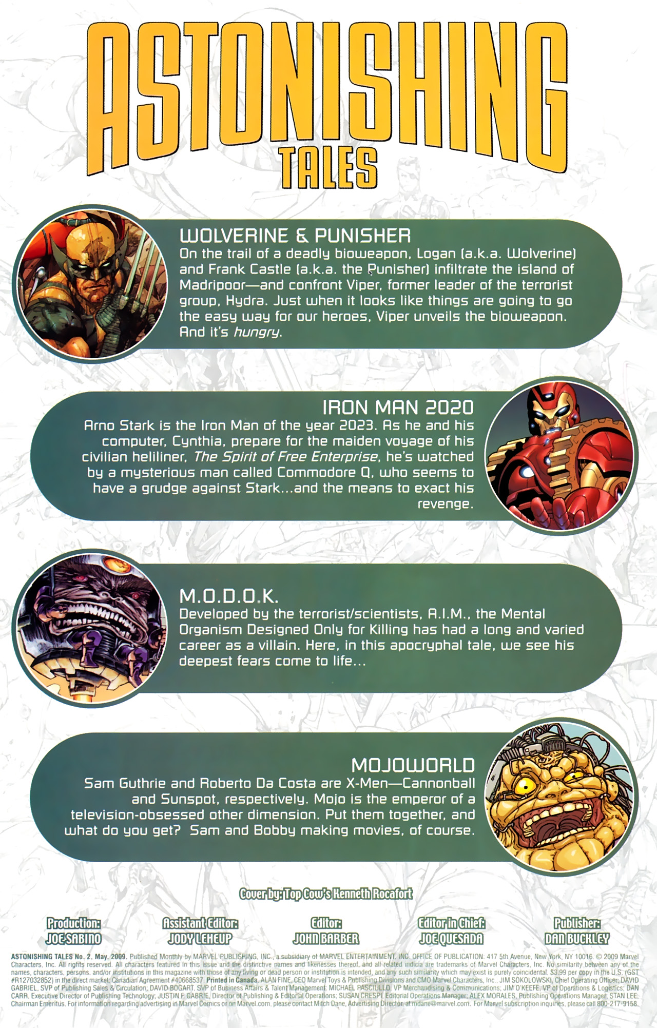 Read online Astonishing Tales (2009) comic -  Issue #2 - 2