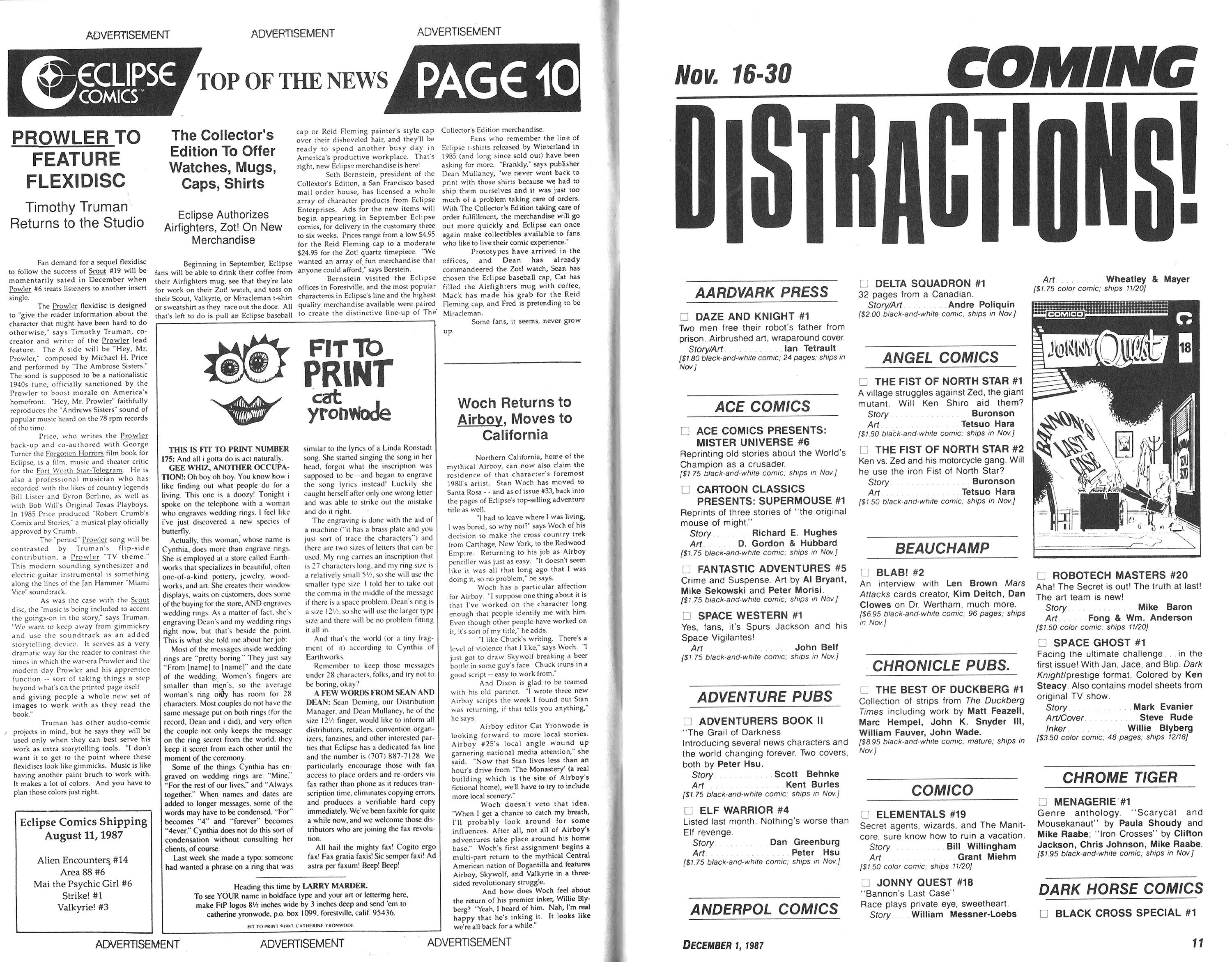 Read online Amazing Heroes comic -  Issue #130 - 6