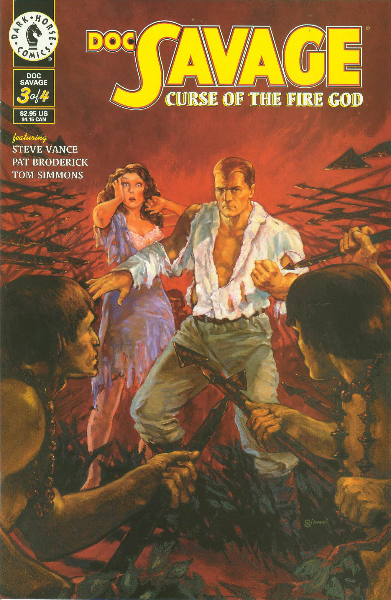 Read online Doc Savage: Curse of the Fire God comic -  Issue #3 - 1