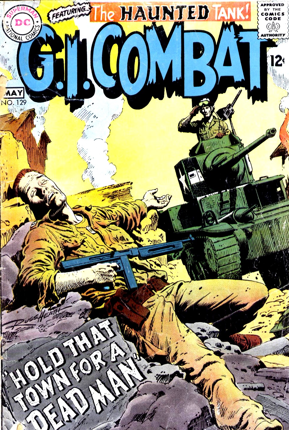 Read online G.I. Combat (1952) comic -  Issue #129 - 1