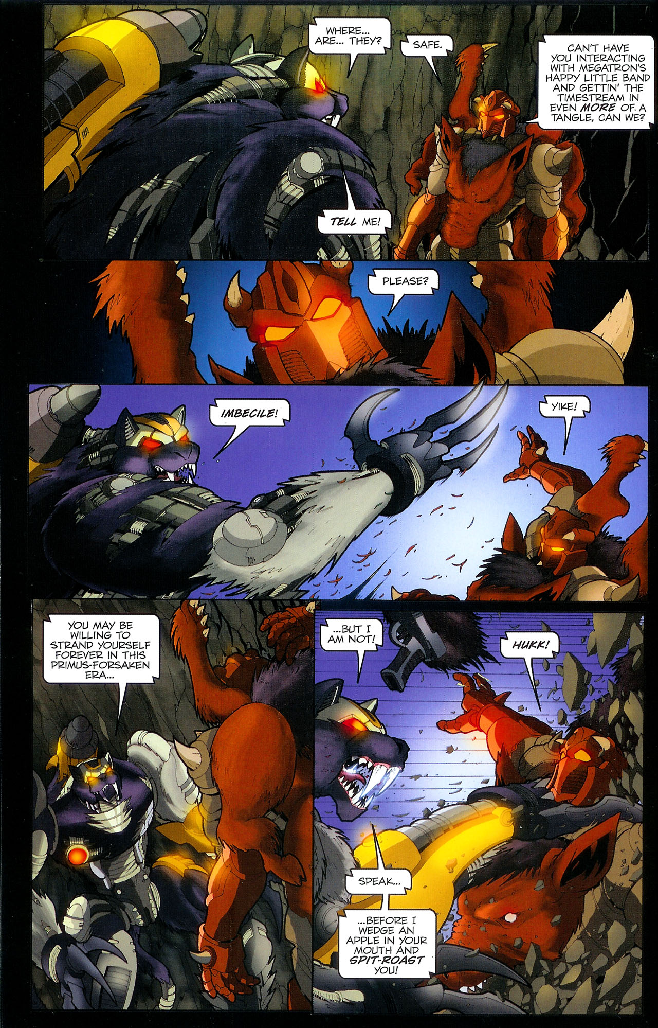 Read online Transformers: Beast Wars: The Ascending comic -  Issue #1 - 16