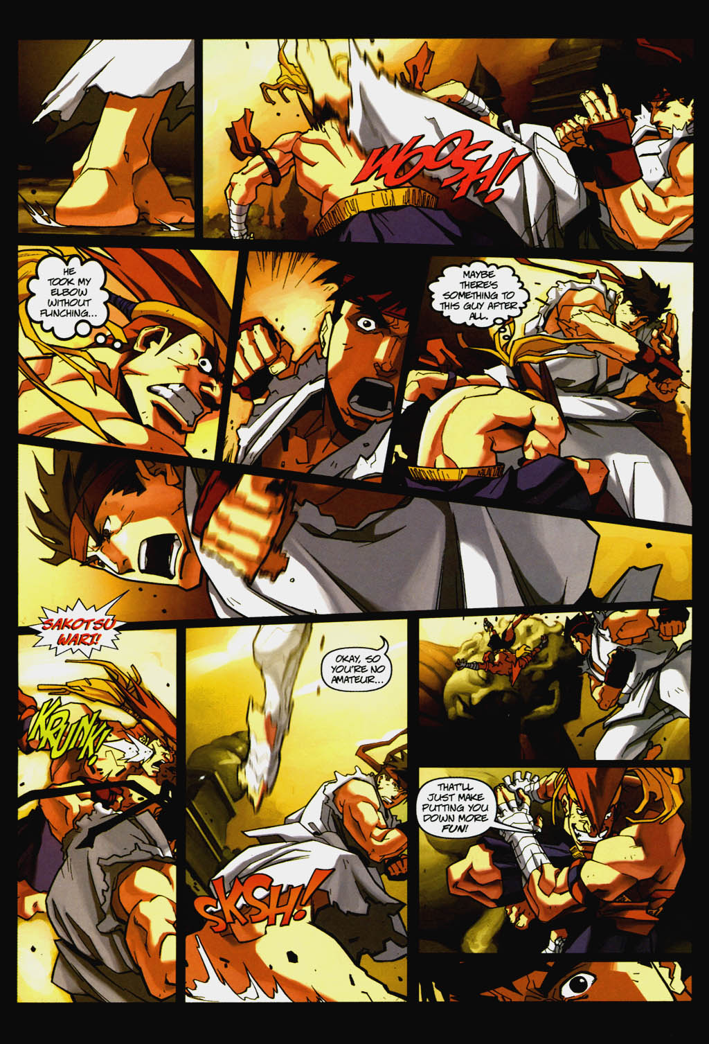 Read online Street Fighter (2003) comic -  Issue #9 - 6