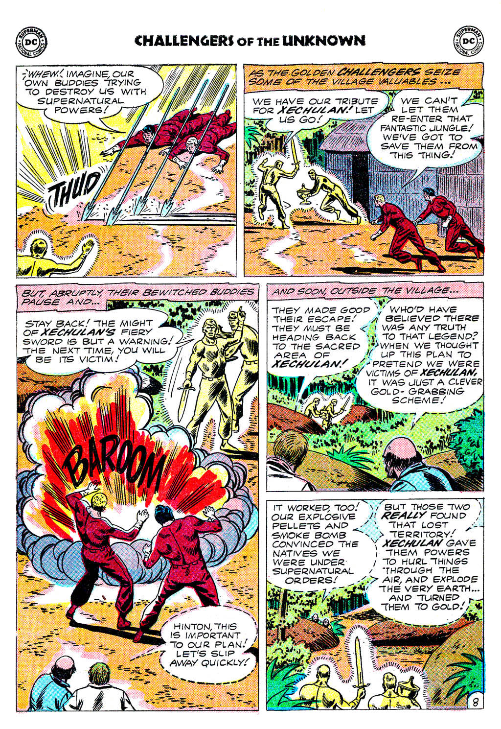 Challengers of the Unknown (1958) Issue #22 #22 - English 10