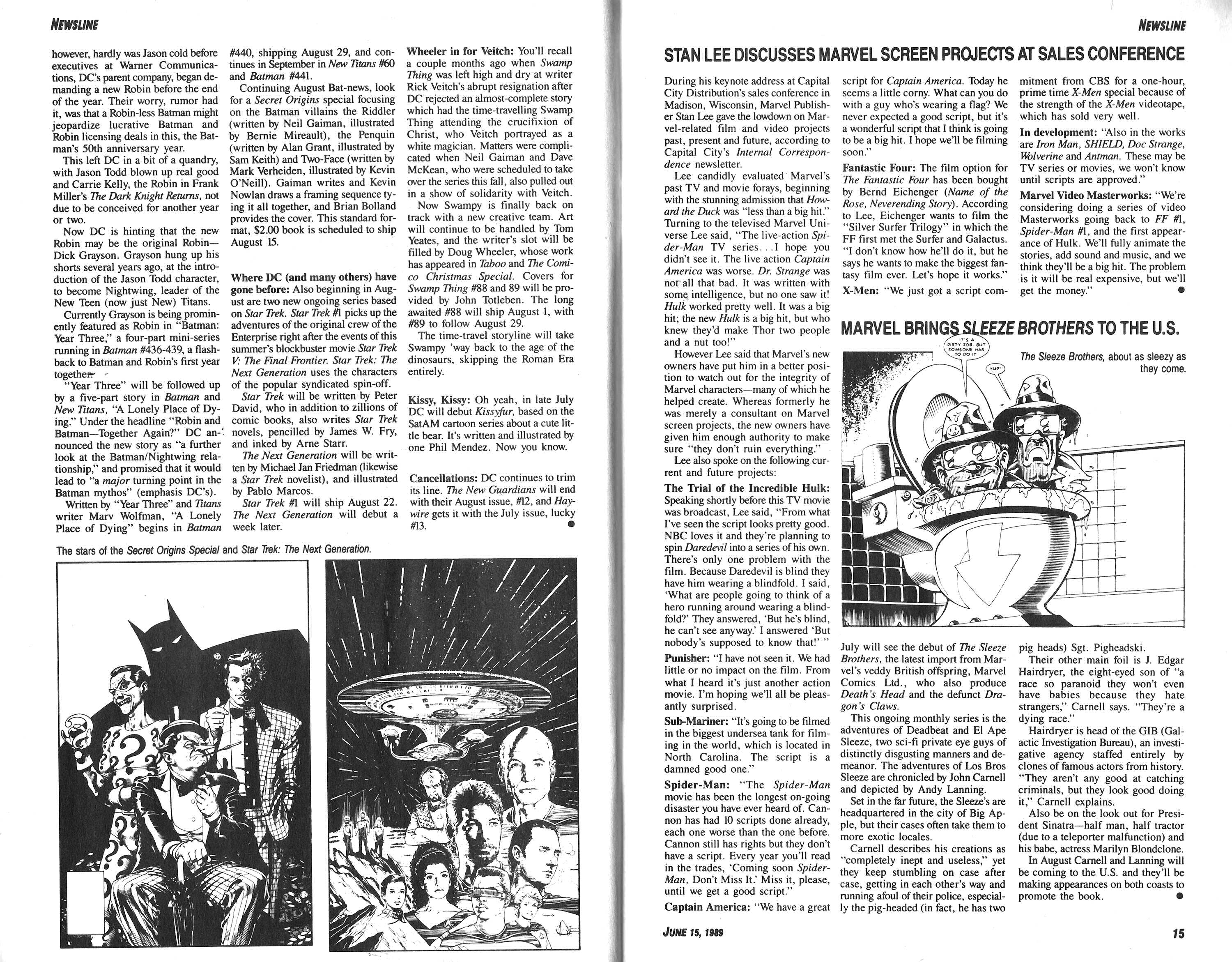 Read online Amazing Heroes comic -  Issue #167 - 8