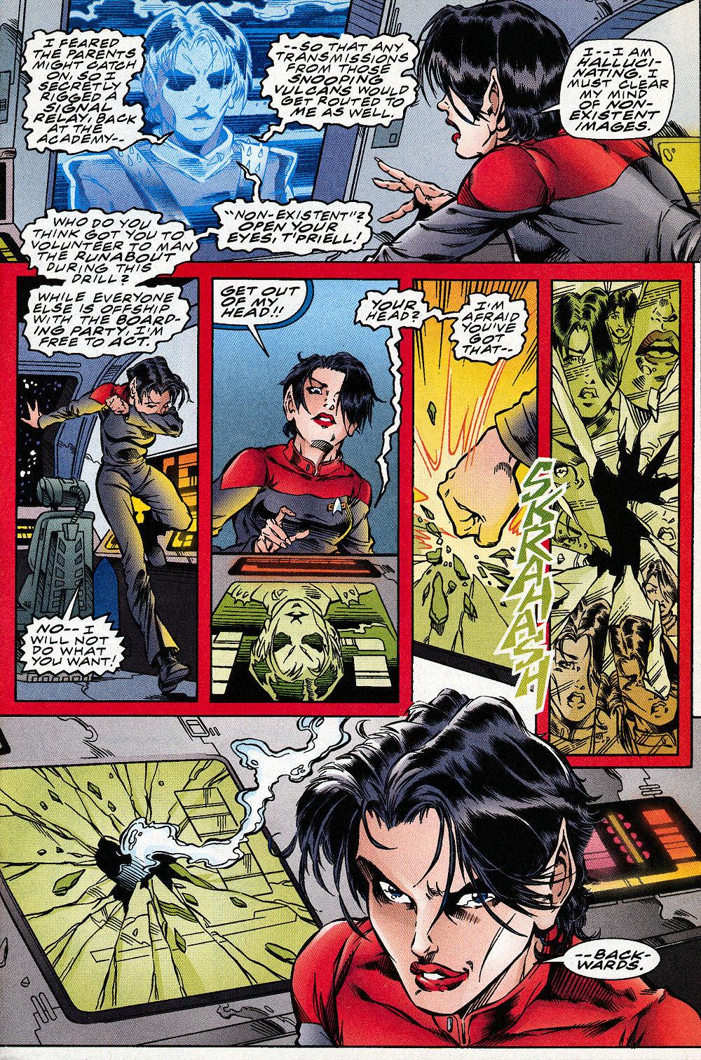 Read online Star Trek: Starfleet Academy (1996) comic -  Issue #14 - 5