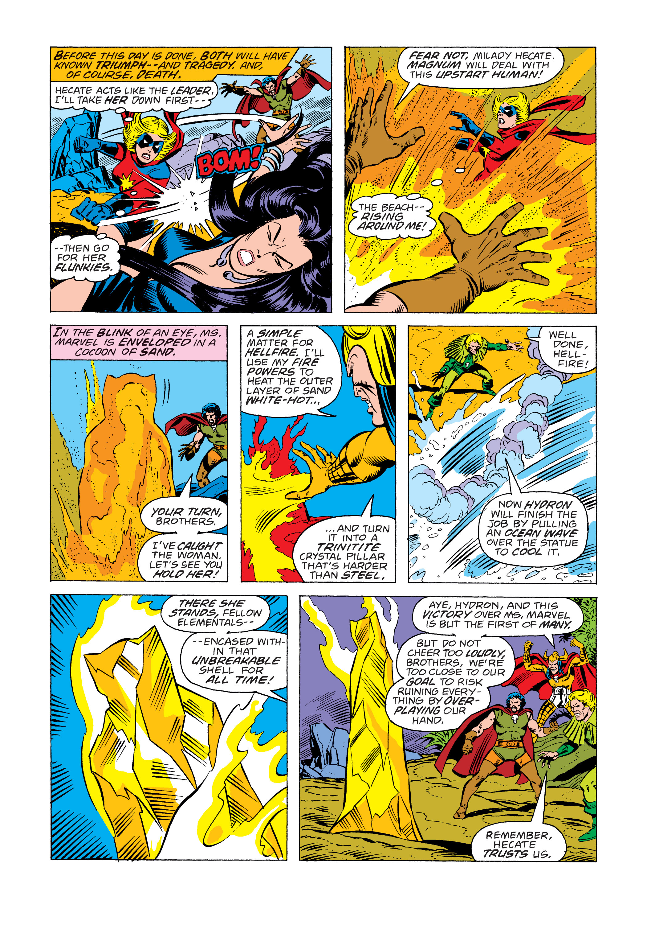 Read online Ms. Marvel (1977) comic -  Issue #12 - 3