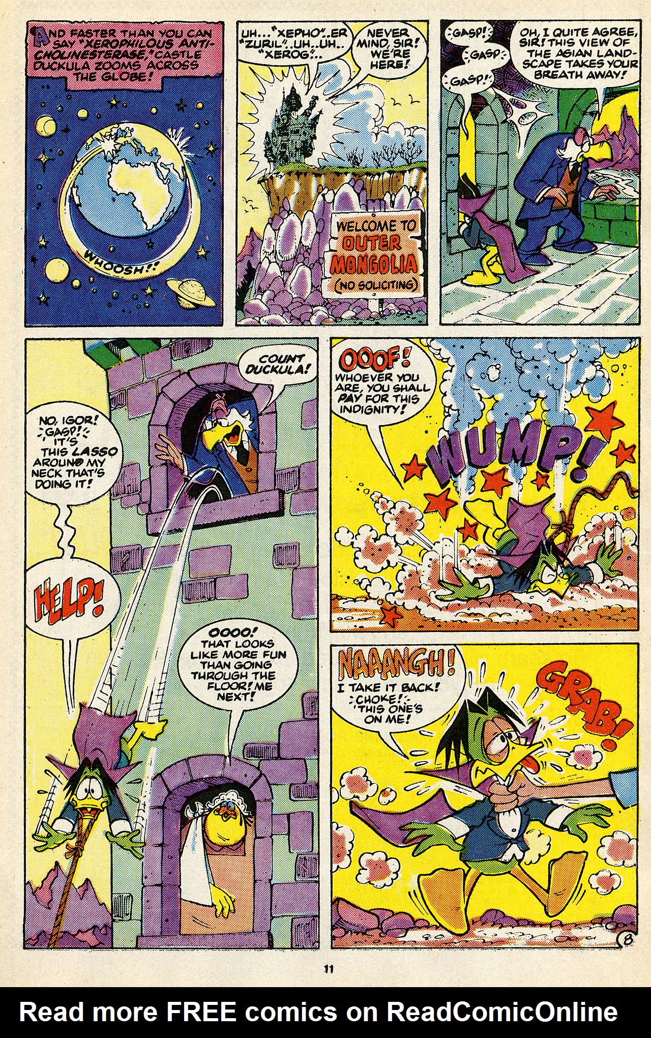 Read online Count Duckula comic -  Issue #1 - 13