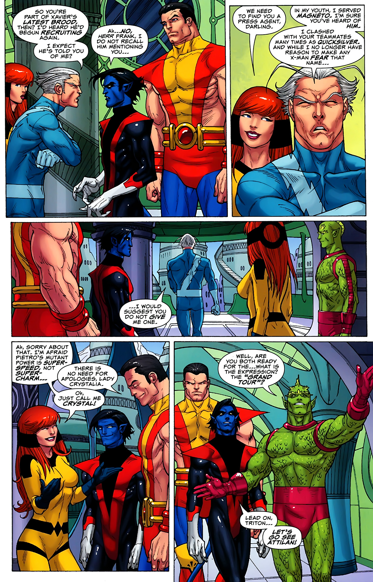 Read online Uncanny XMen First Class comic Issue 1