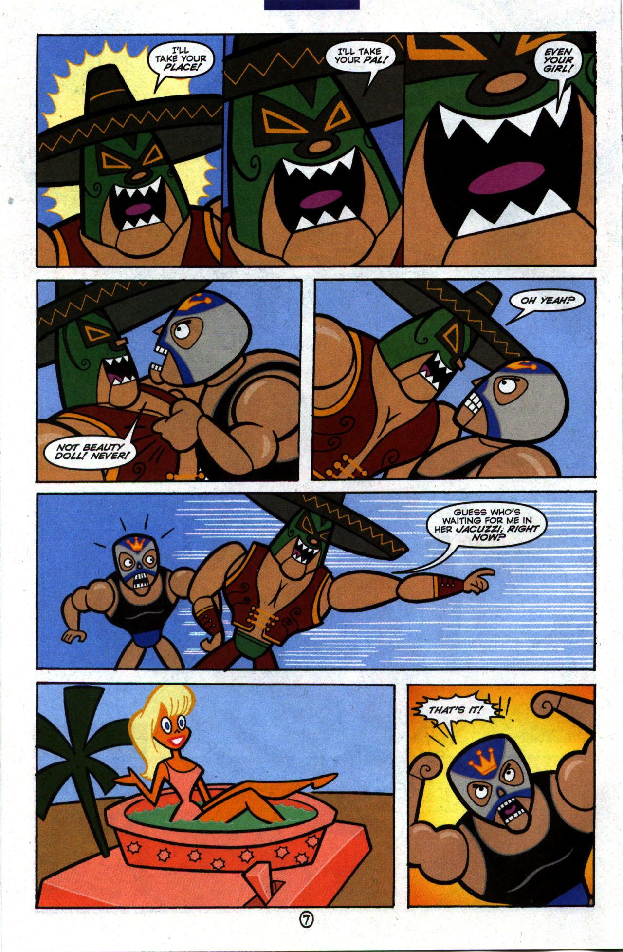 Read online Mucha Lucha comic -  Issue #1 - 8