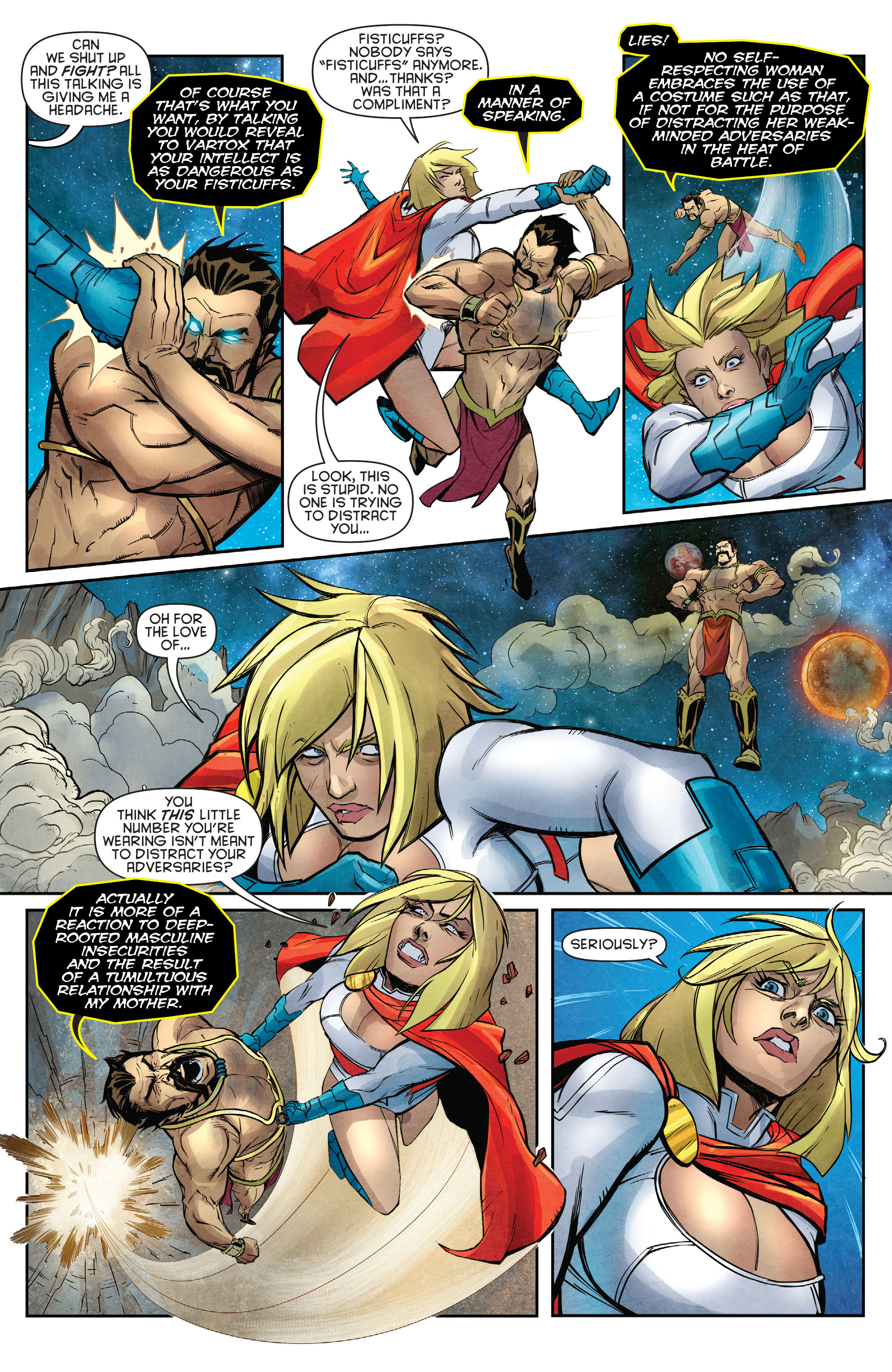 Read online Harley Quinn and Power Girl comic -  Issue #3 - 21