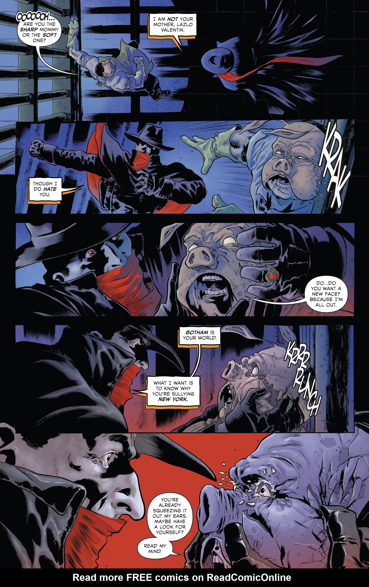 Read online The Shadow/Batman comic -  Issue #1 - 11