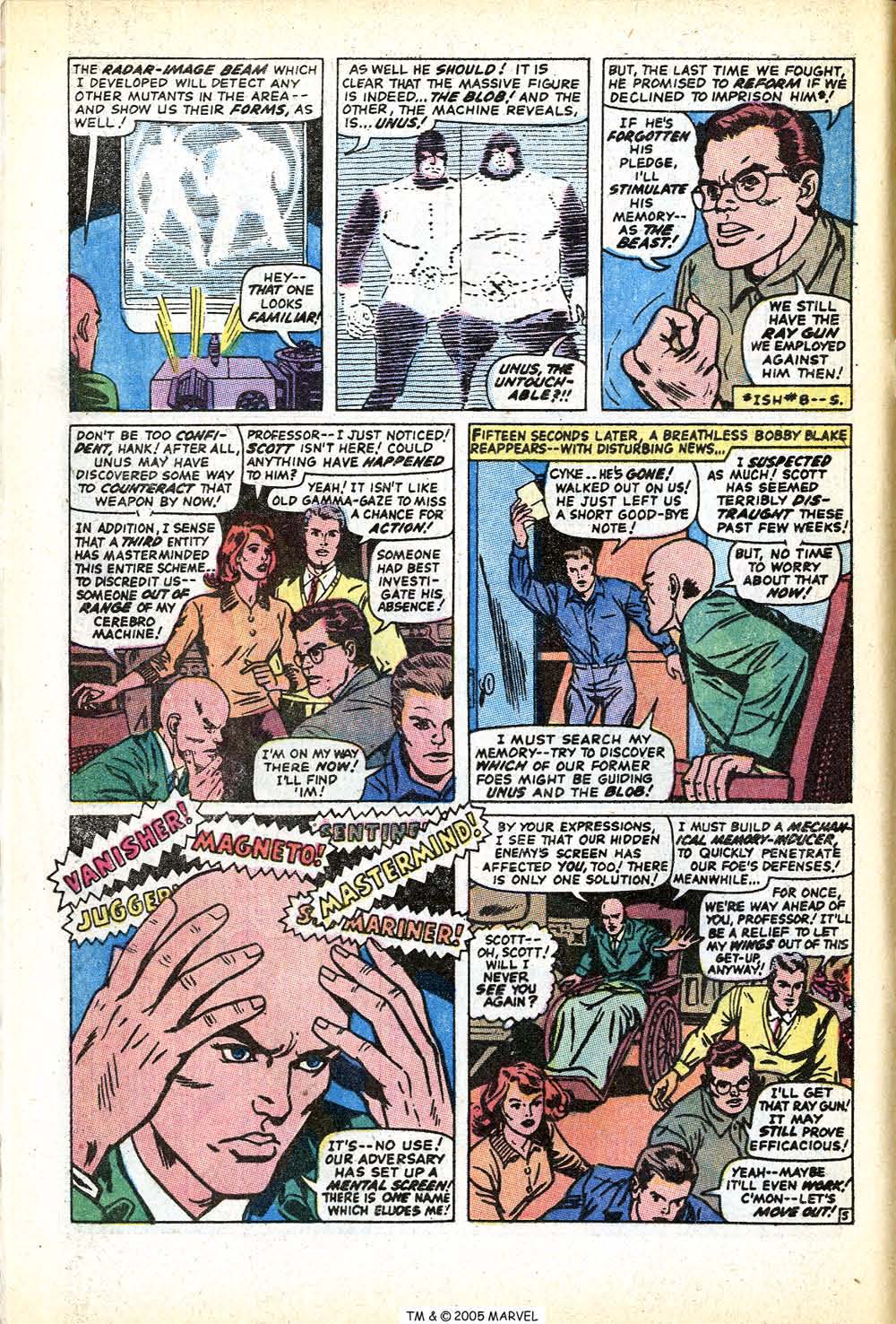 Read online Uncanny X-Men (1963) comic -  Issue #71 - 8