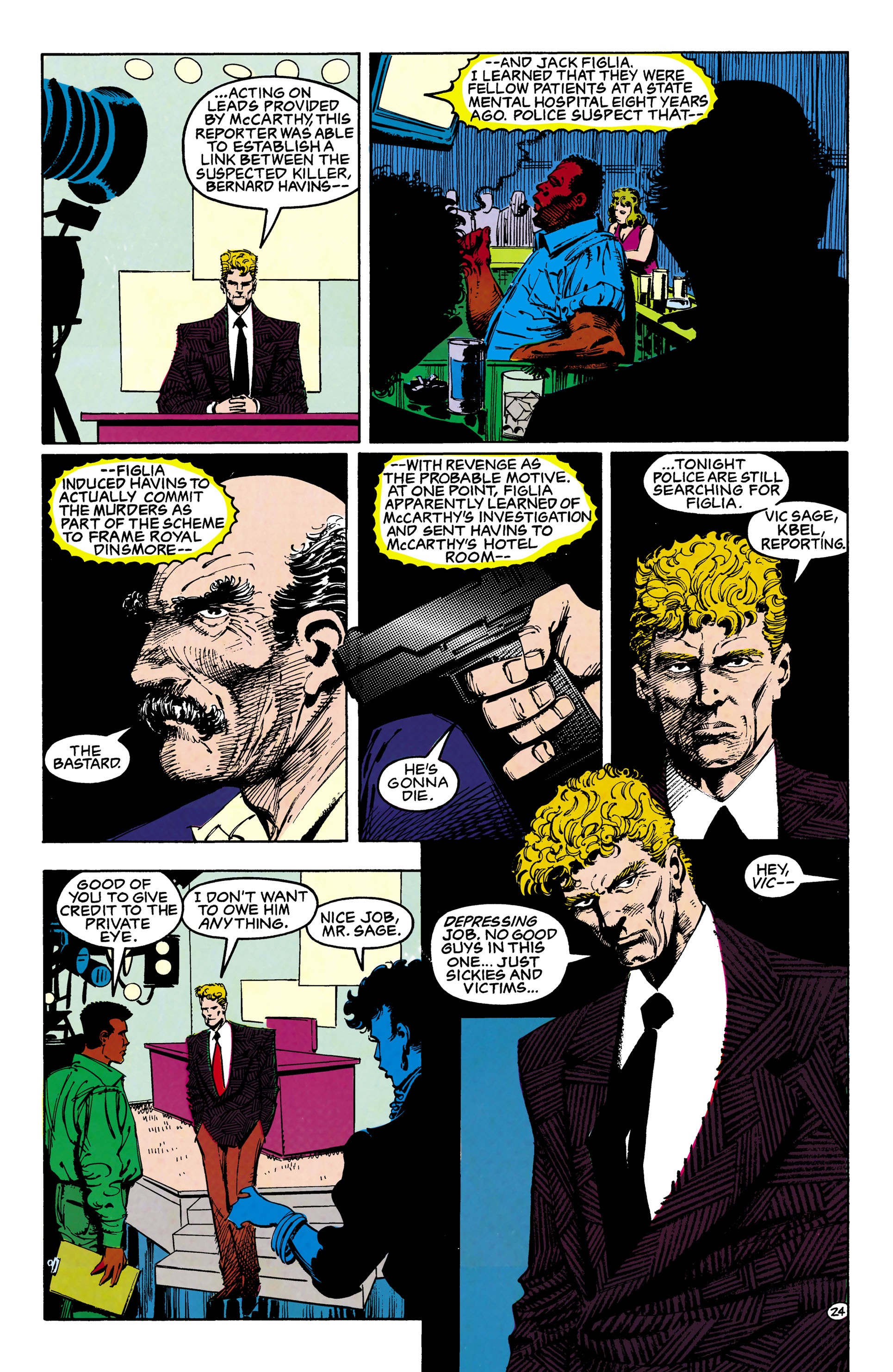 Read online The Question (1987) comic -  Issue #15 - 25