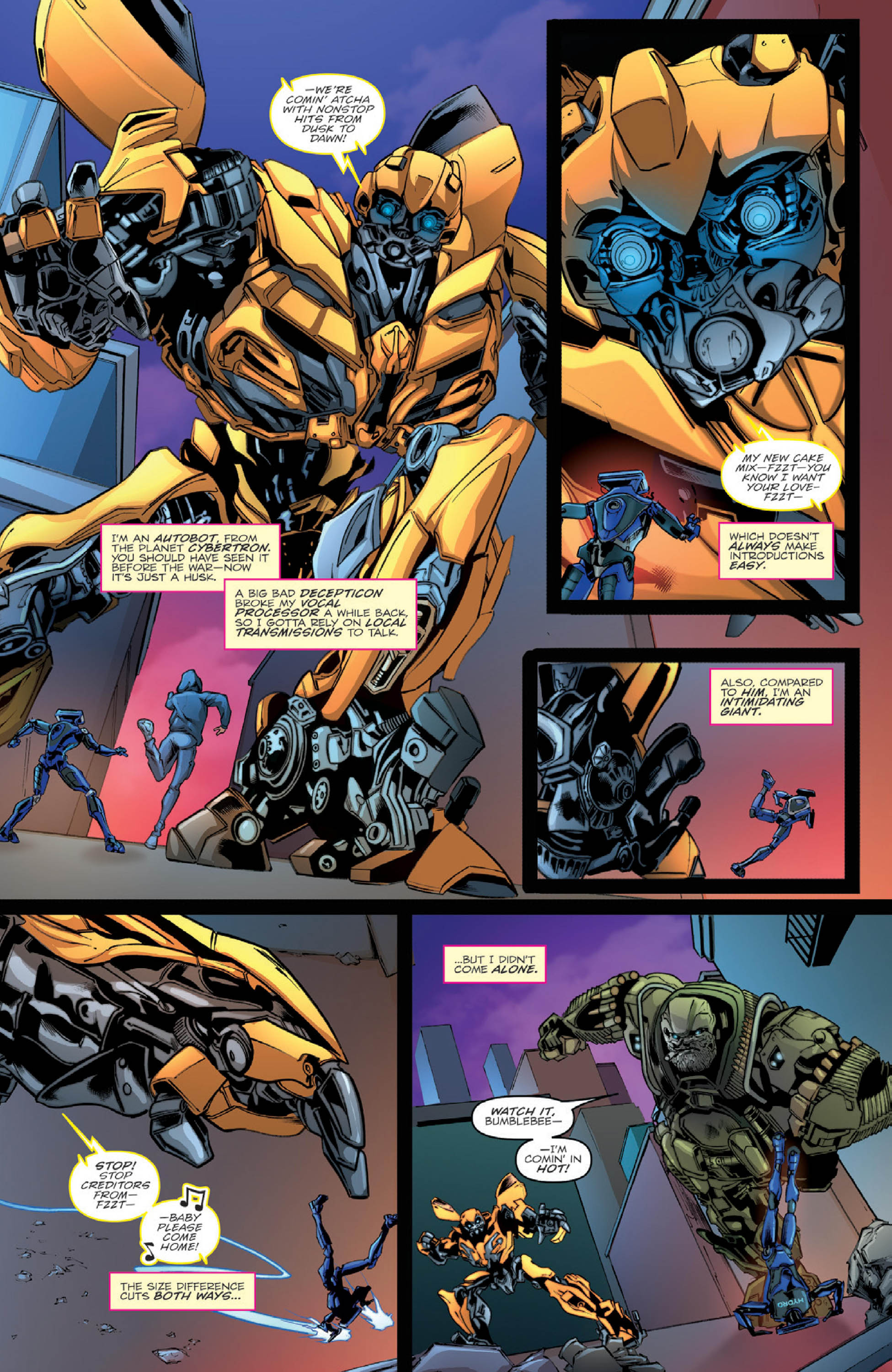 Read online Schick Hydrobot & the Transformers: A New Friend comic -  Issue # Full - 9