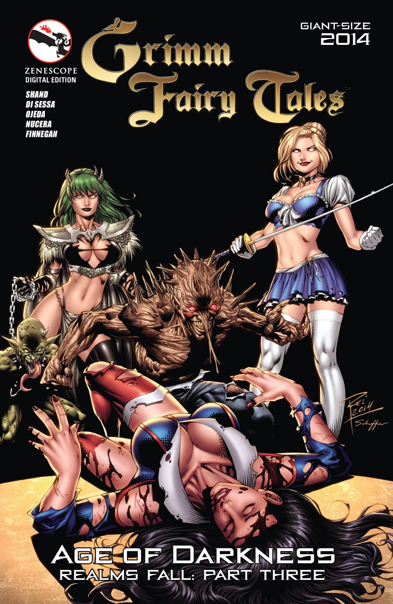 Read online Grimm Fairy Tales Giant-Size 2014 comic -  Issue # Full - 1