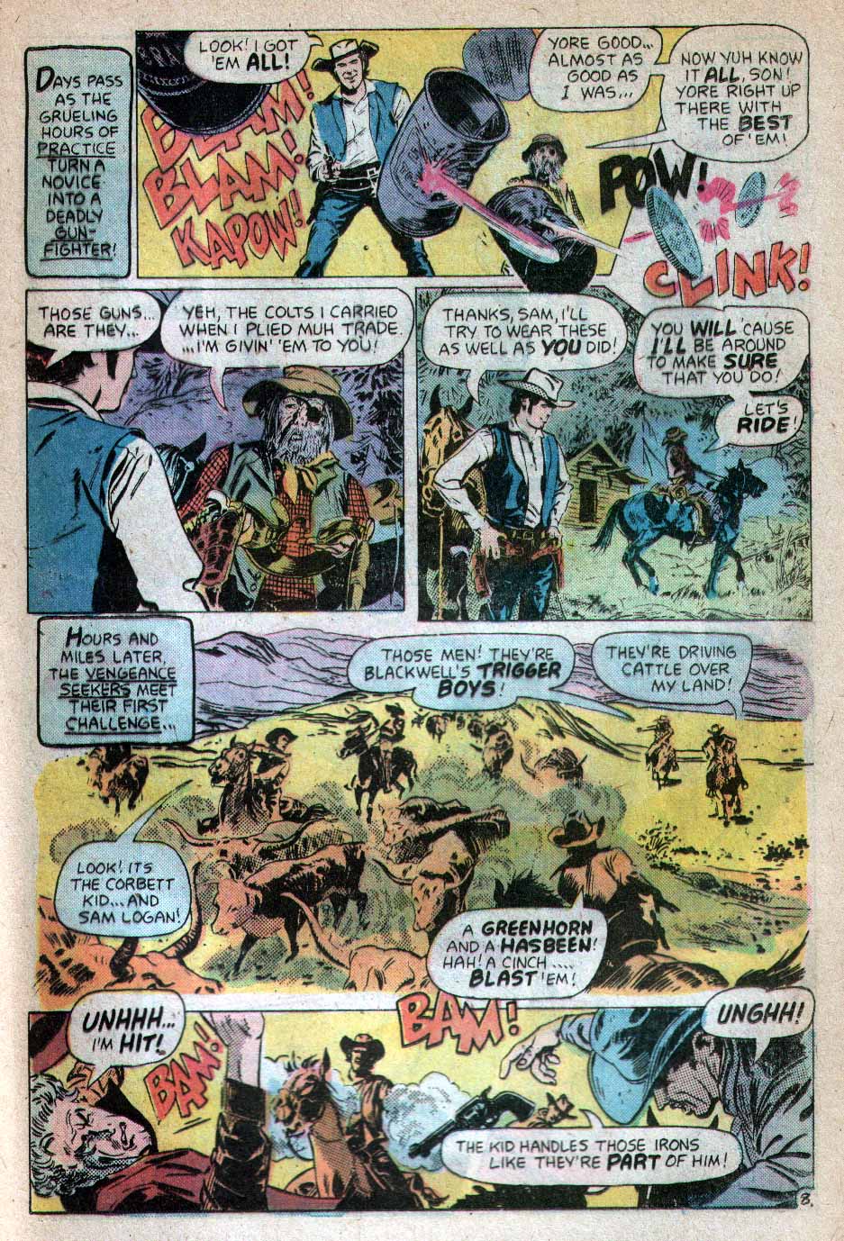 Read online Western Action comic -  Issue # Full - 9