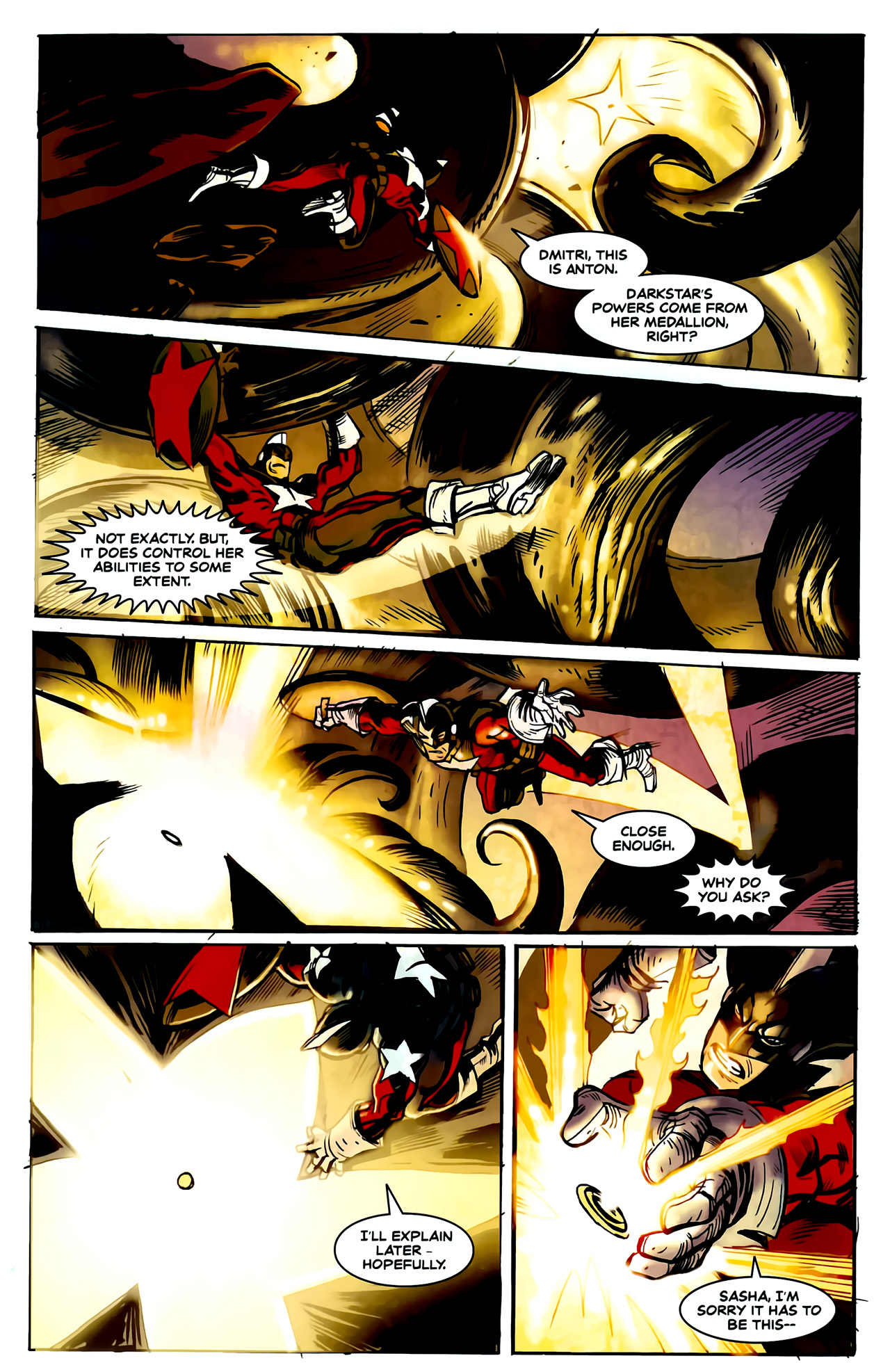 Read online Darkstar & The Winter Guard comic -  Issue #0 - 50