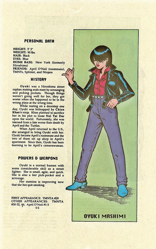 Read online Teenage Mutant Ninja Turtles Mutant Universe Sourcebook comic -  Issue #2 - 8