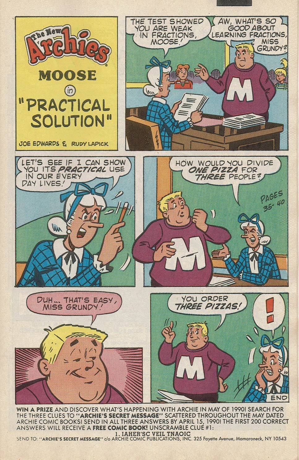 Read online The New Archies comic -  Issue #22 - 27
