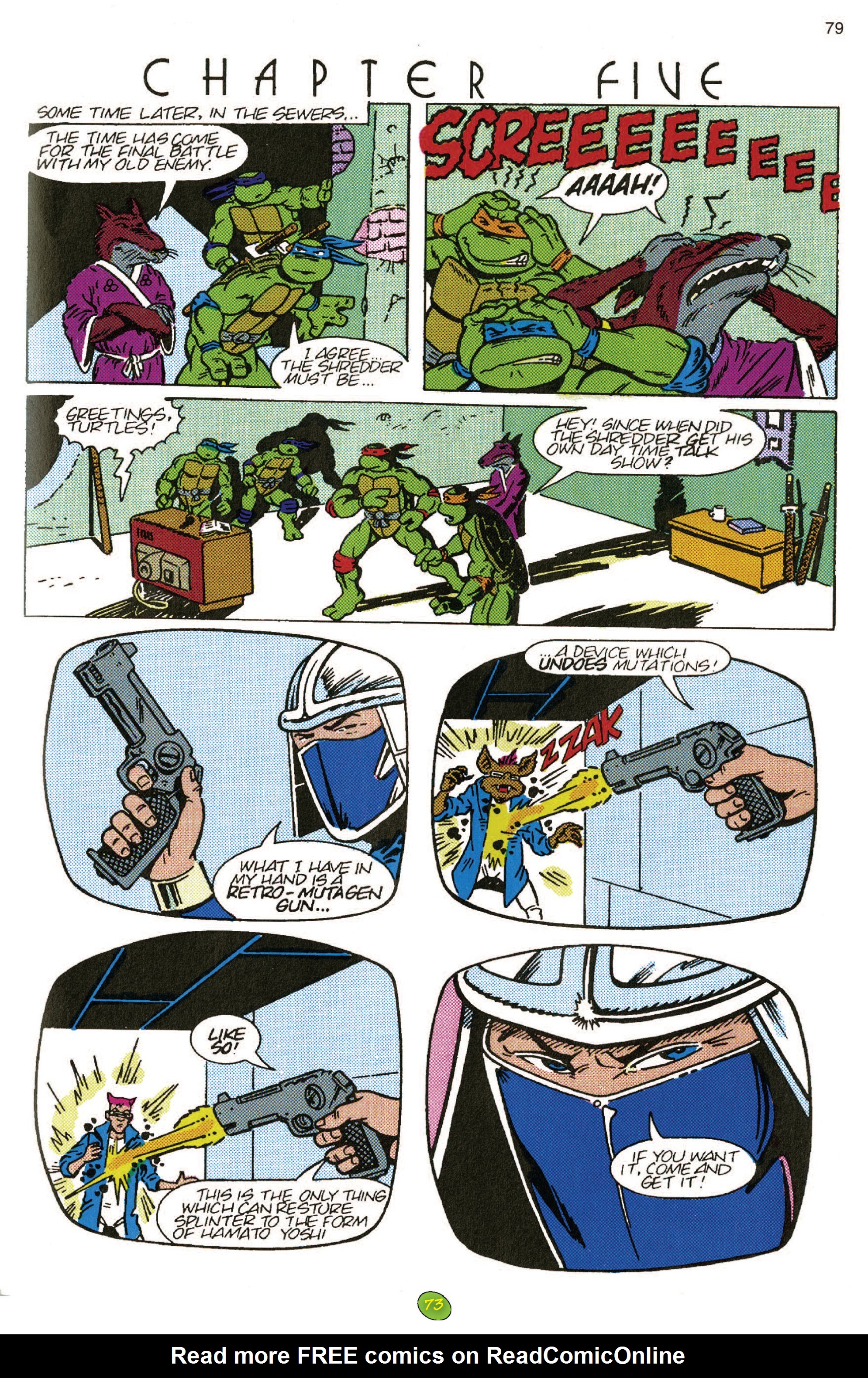 Read online Teenage Mutant Ninja Turtles 100-Page Spectacular comic -  Issue # TPB - 75