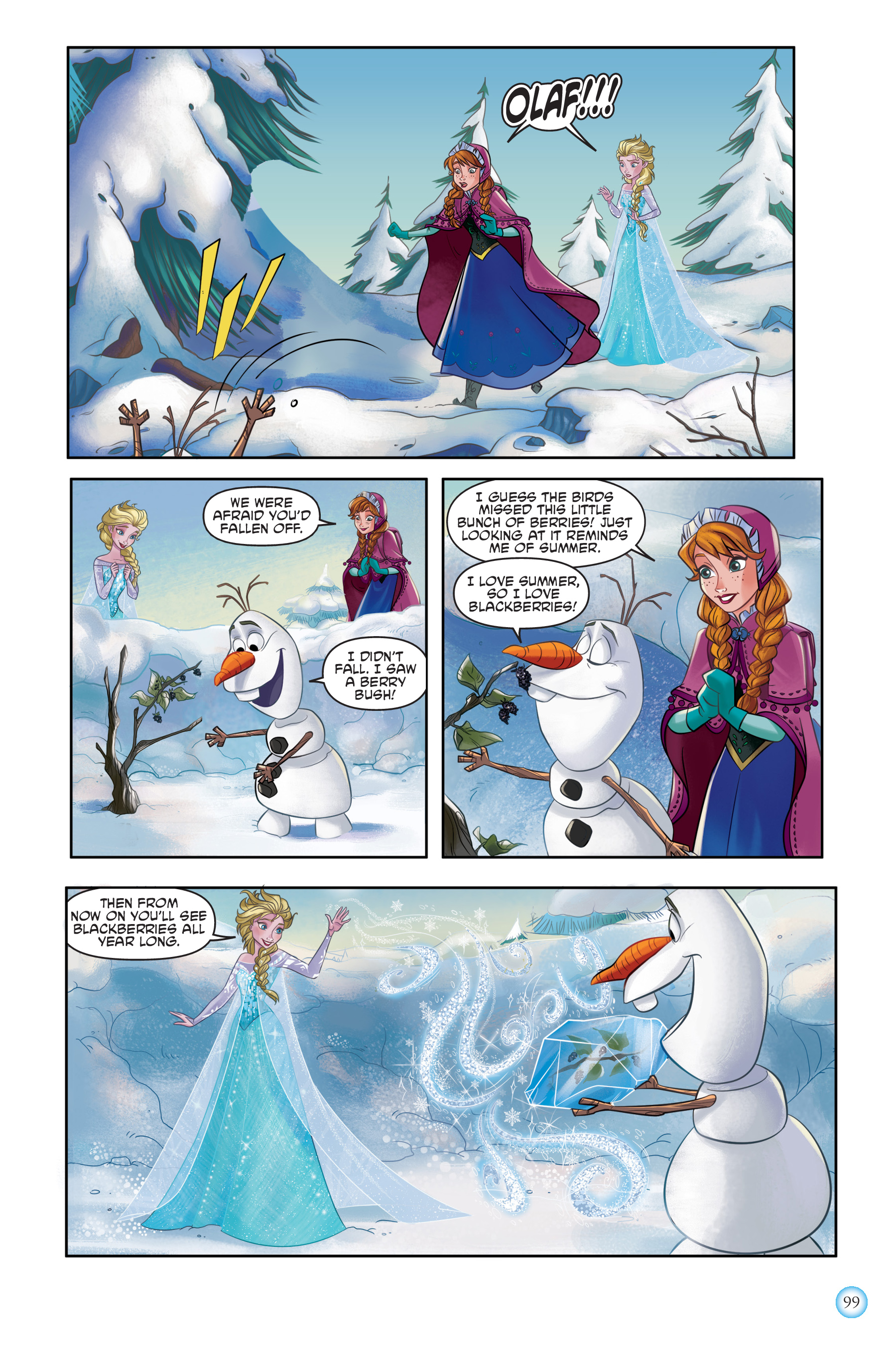 Read online Frozen Adventures: Snowy Stories comic -  Issue # TPB (Part 1) - 99