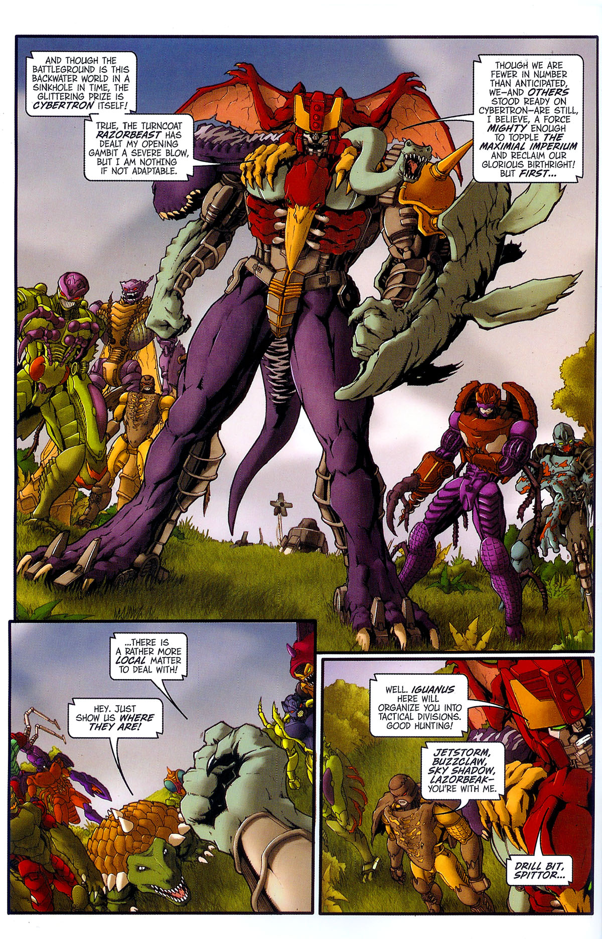 Read online Transformers, Beast Wars: The Gathering comic -  Issue #2 - 5