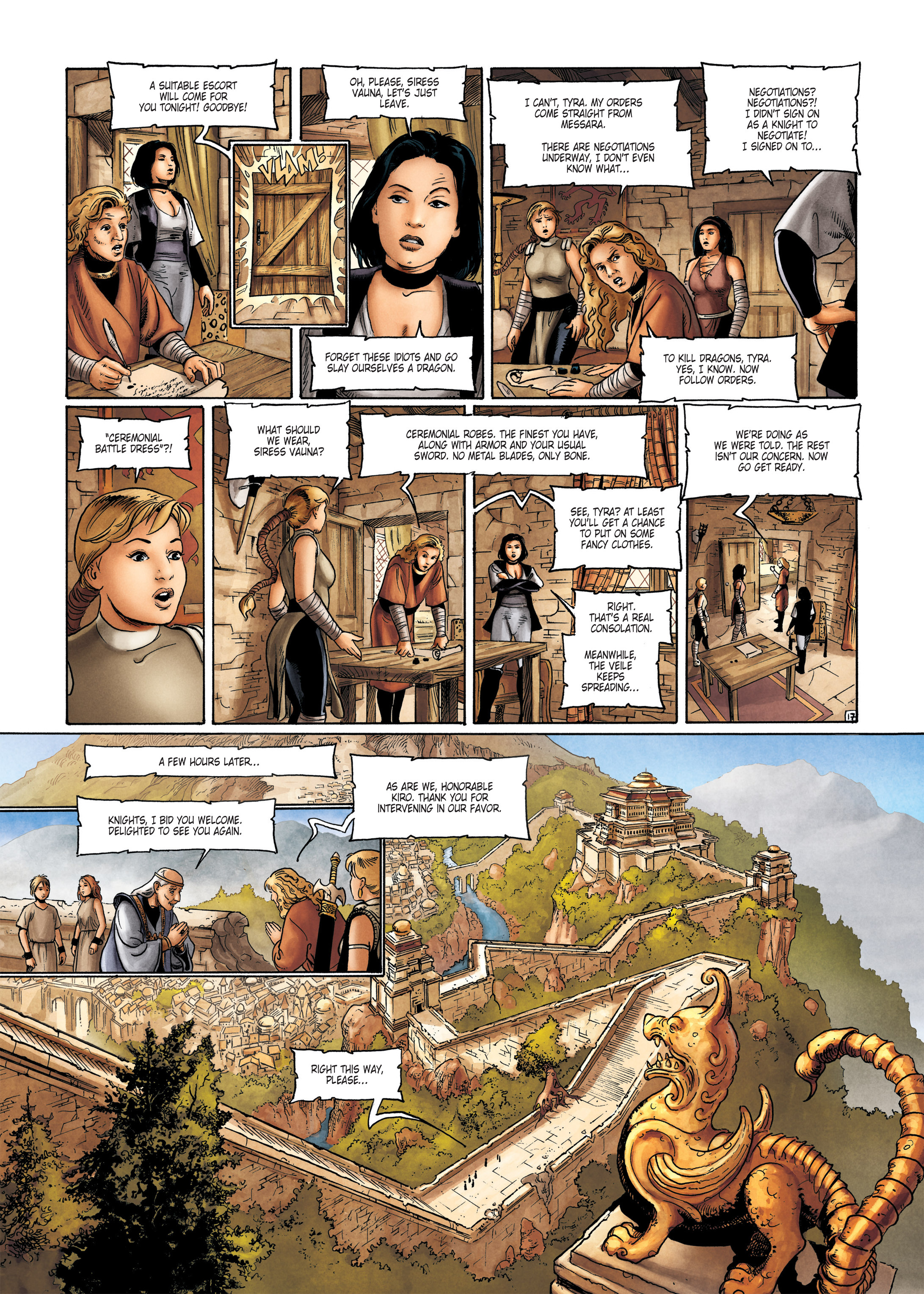 Read online Chronicles of the Dragon Knights comic -  Issue #7 - 19