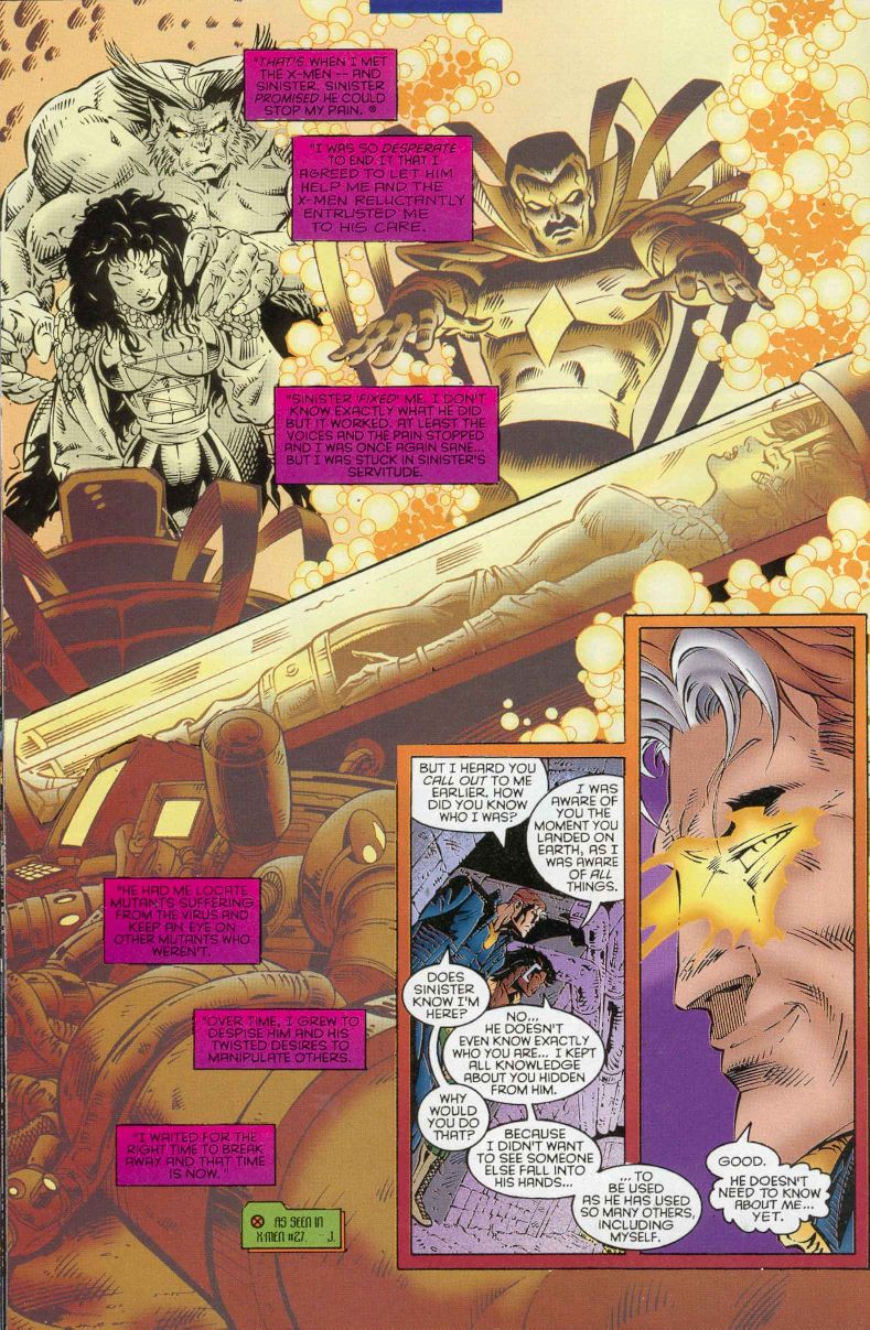 Read online X-Man comic -  Issue #13 - 14