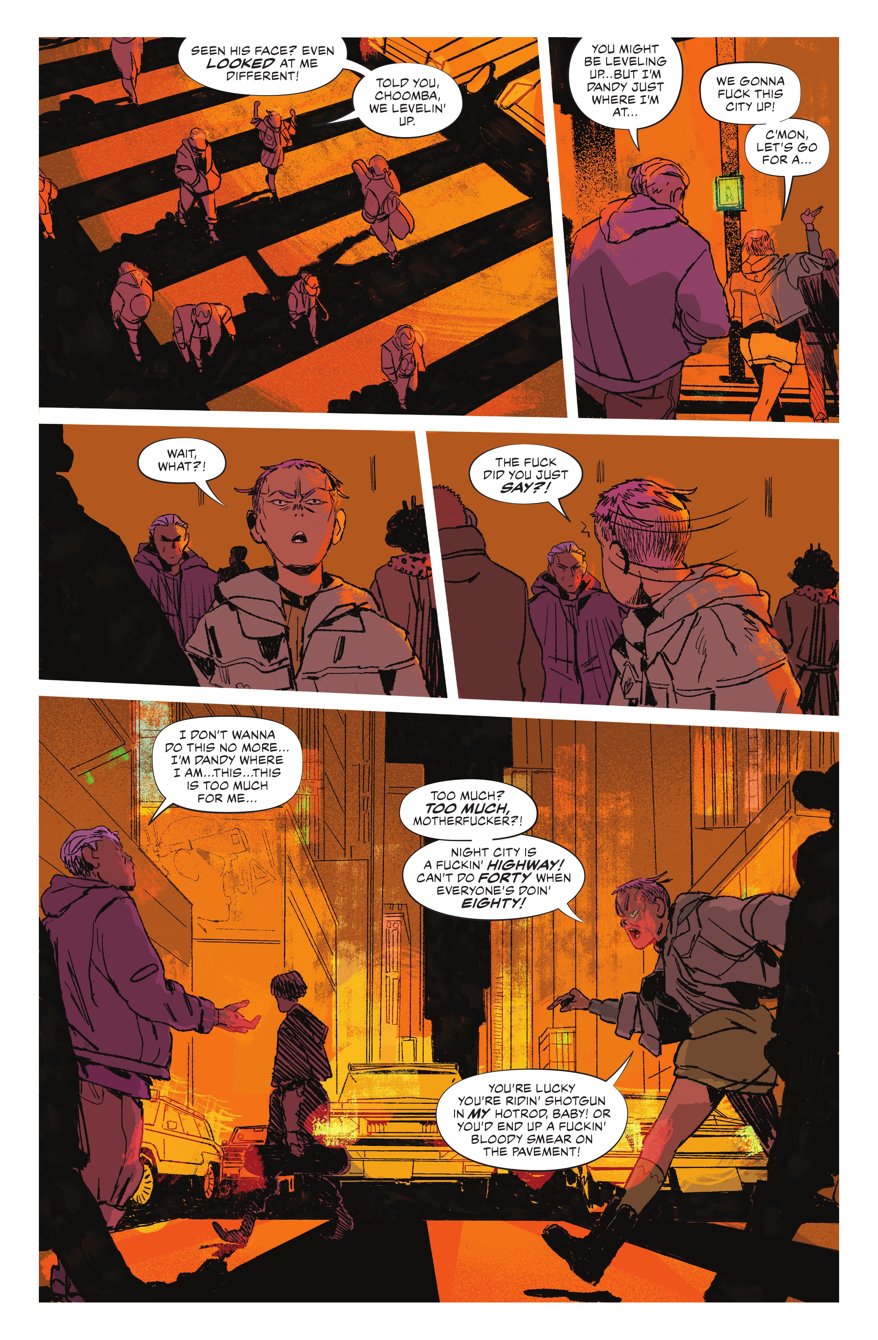 Read online Cyberpunk 2077: Big City Dreams (2020) comic -  Issue # Full - 37