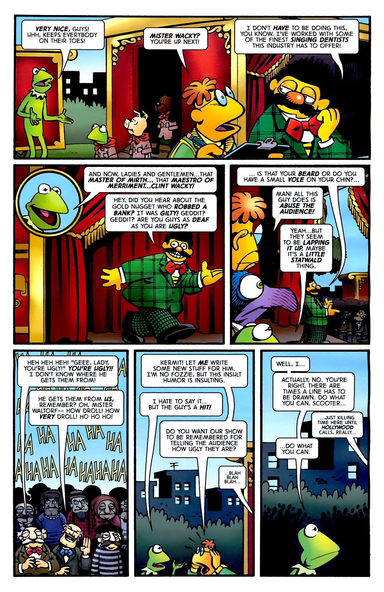 Read online The Muppet Show: The Comic Book comic -  Issue #2 - 9