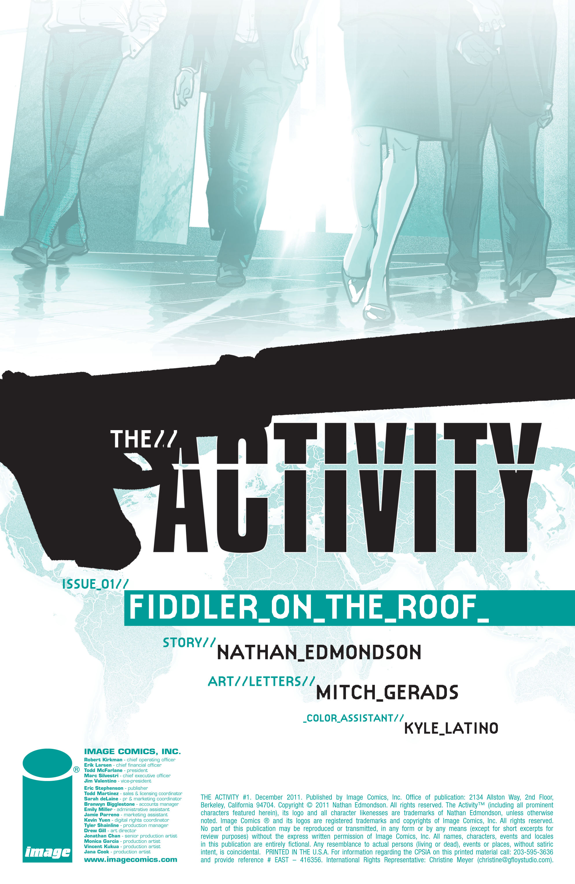 Read online The Activity comic -  Issue #1 - 2